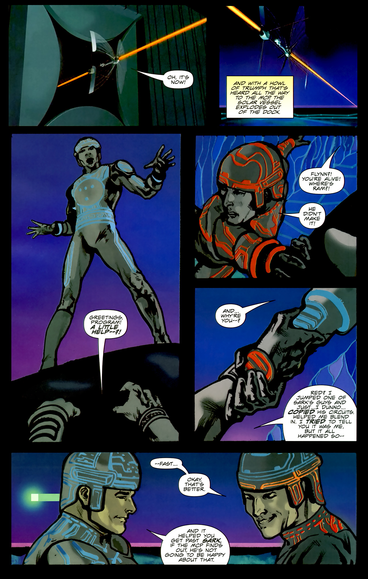 Read online TRON: Original Movie Adaptation comic -  Issue #2 - 21