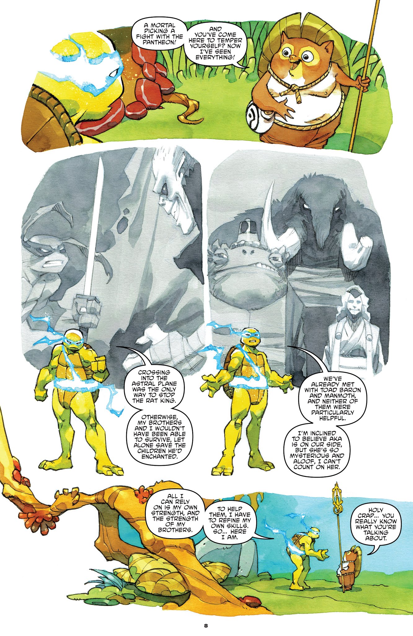 Read online Teenage Mutant Ninja Turtles Universe comic -  Issue #25 - 10