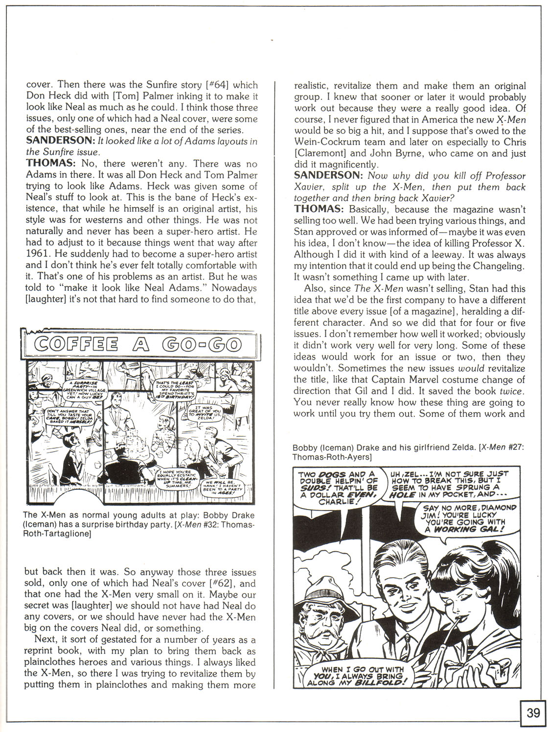 Read online The X-Men Companion comic -  Issue #1 - 39