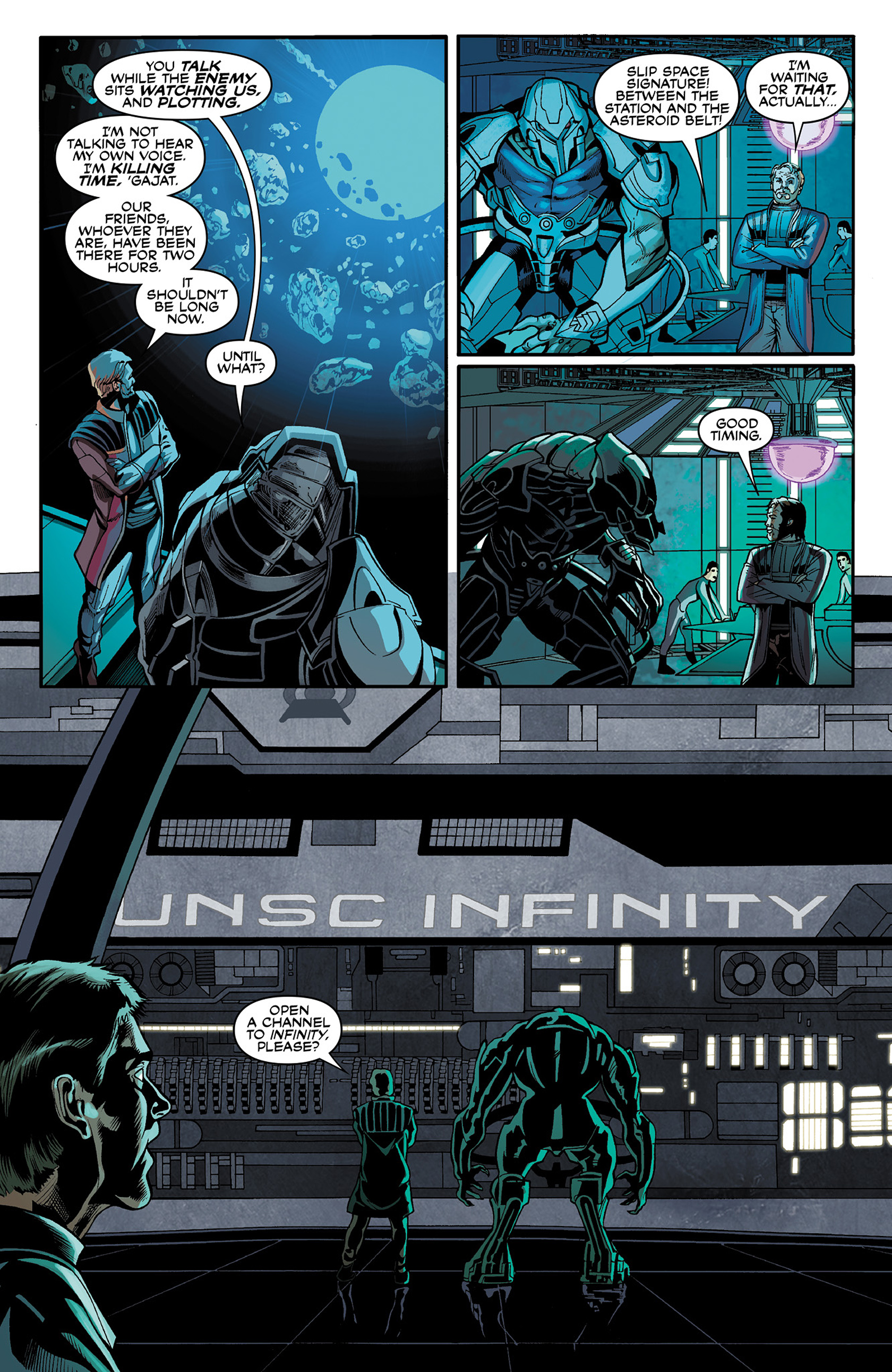 Read online Halo: Escalation comic -  Issue #5 - 21