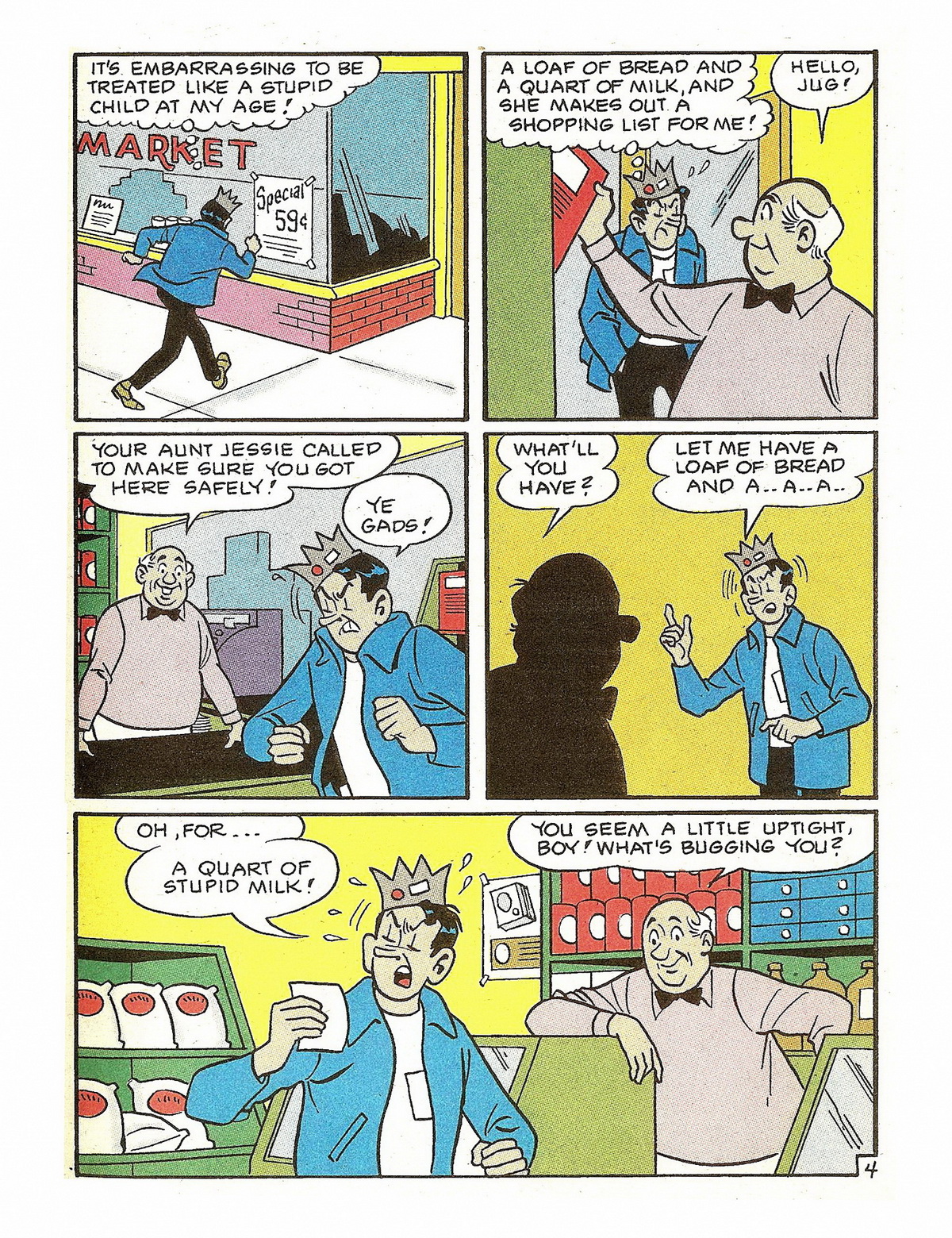 Read online Jughead's Double Digest Magazine comic -  Issue #67 - 167