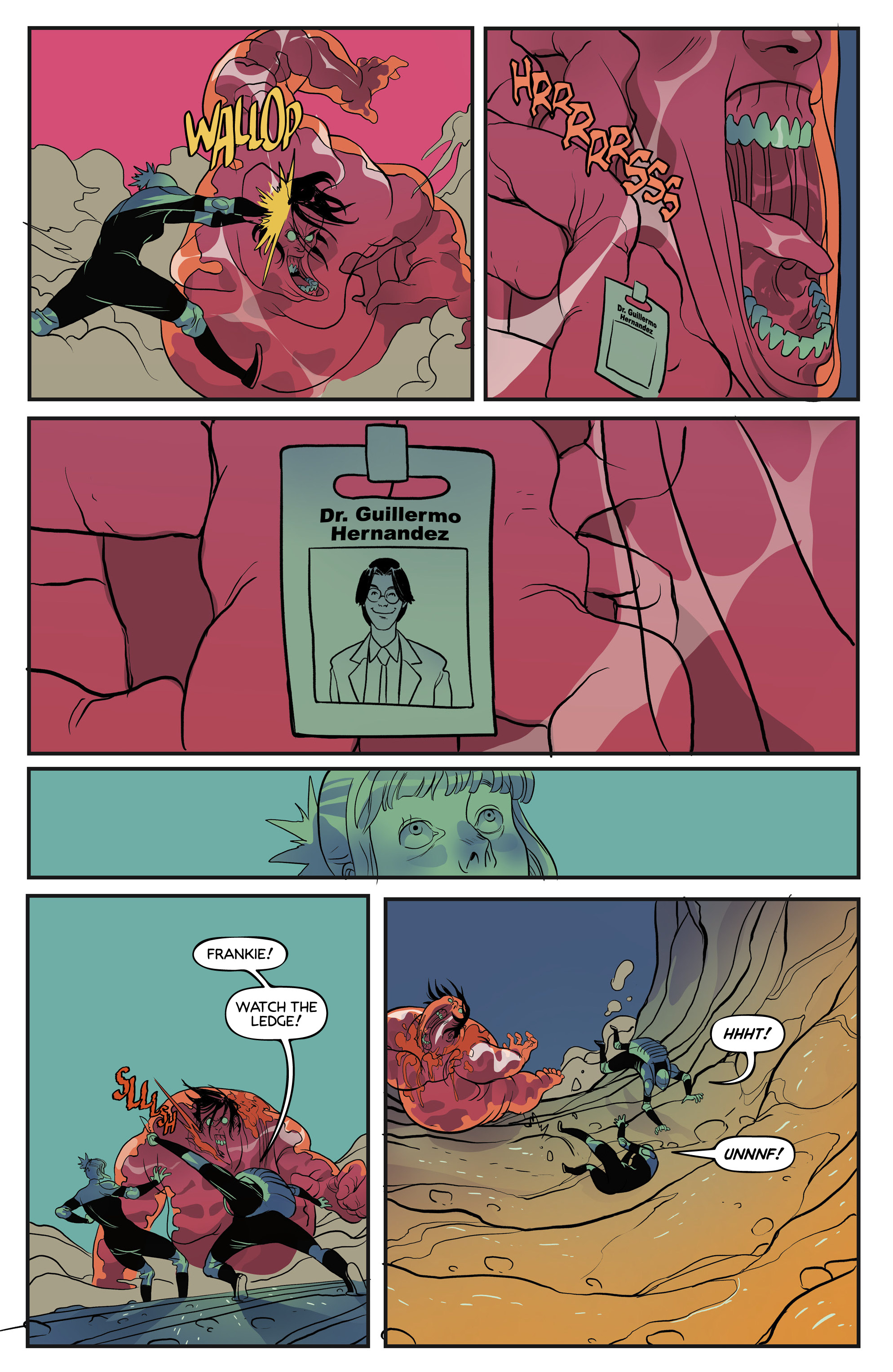 Read online Unearth comic -  Issue #4 - 17