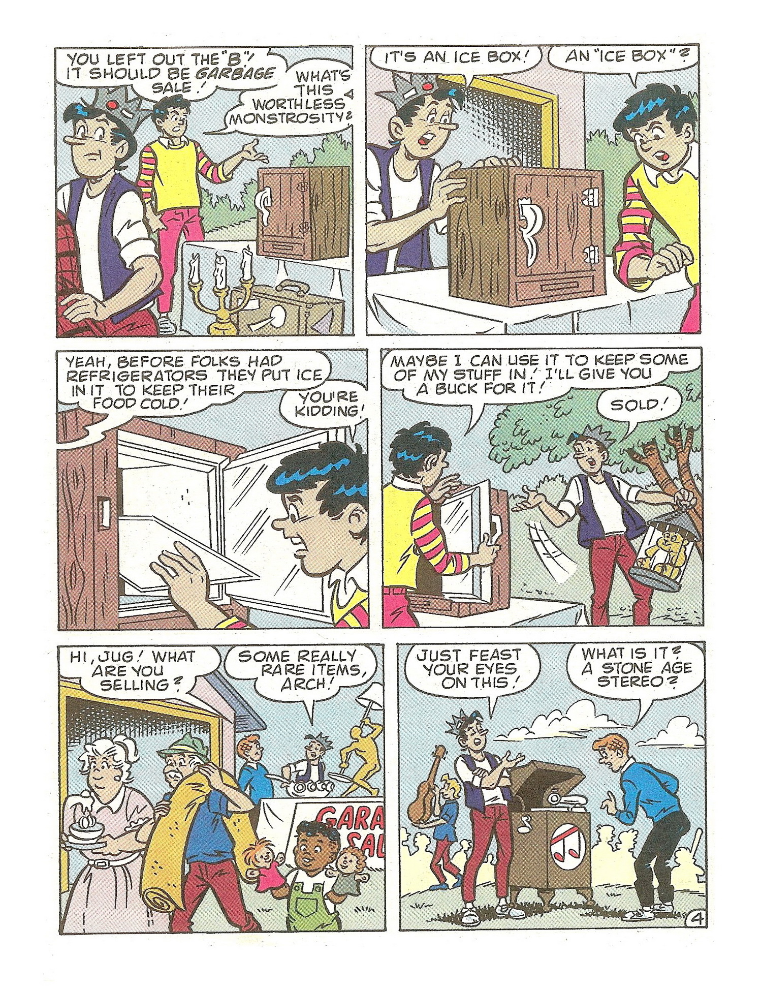 Read online Jughead Jones Comics Digest comic -  Issue #93 - 74