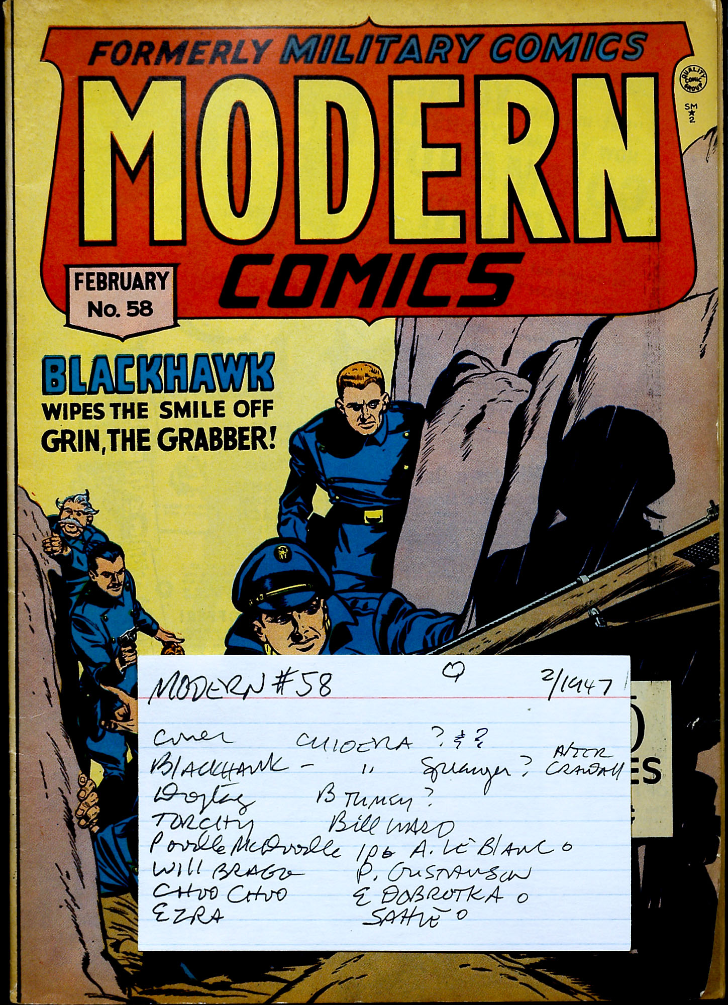 Read online Modern Comics comic -  Issue #58 - 62