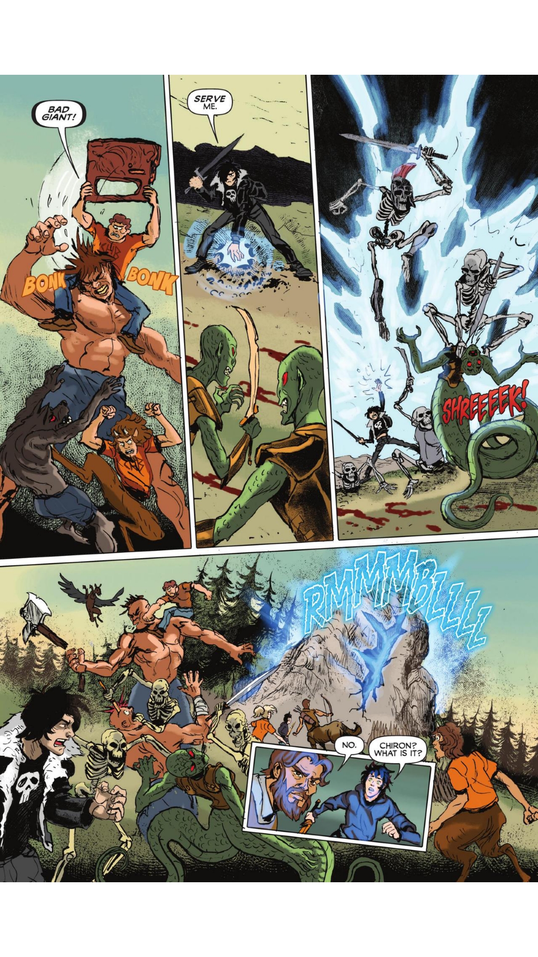 Read online Percy Jackson and the Olympians comic -  Issue # TPB 4 - 116