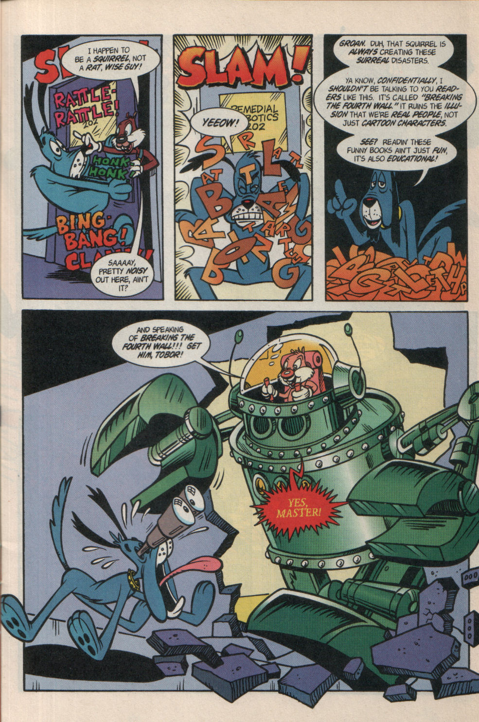 Read online Screwball Squirrel comic -  Issue #3 - 11