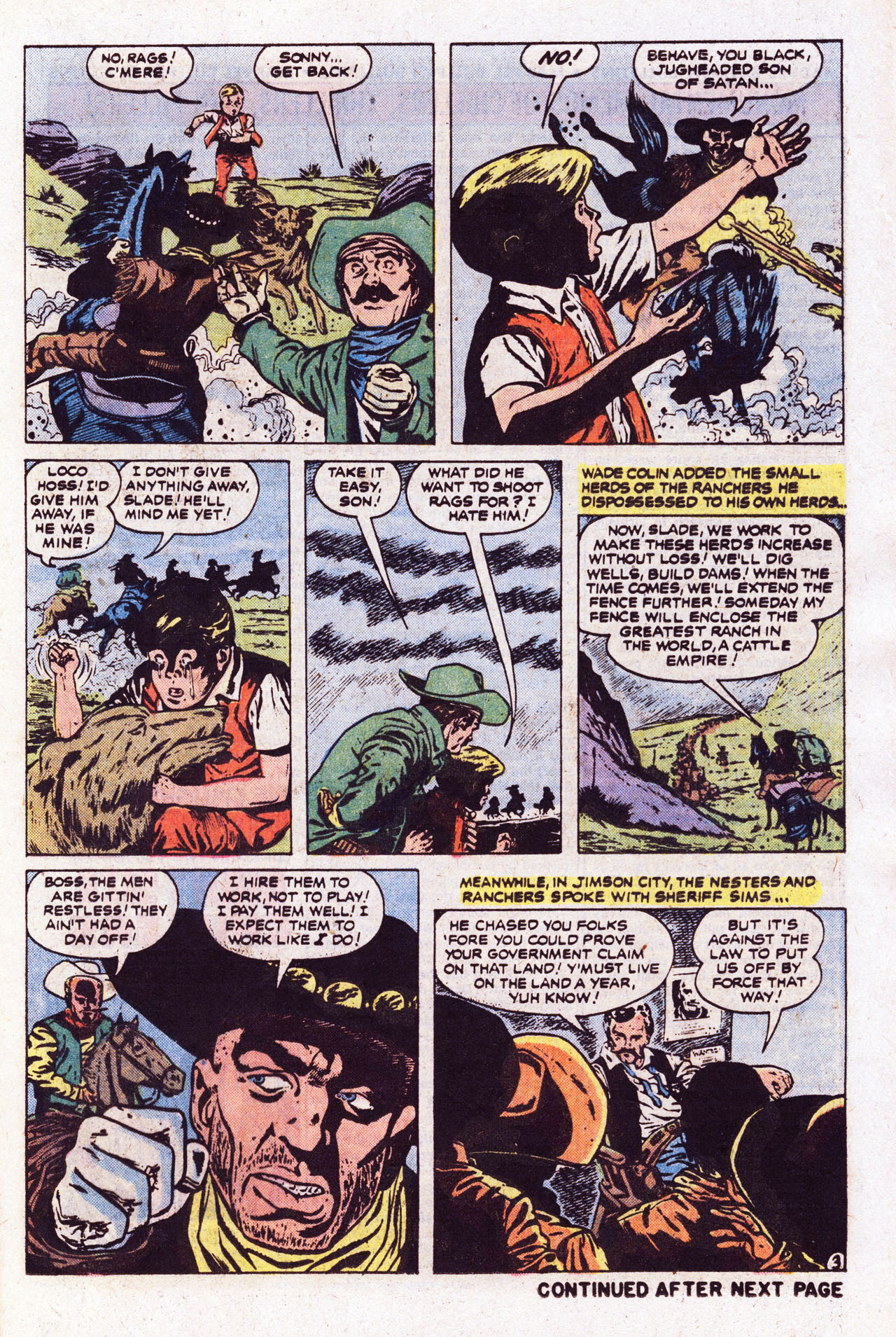 Read online The Outlaw Kid (1970) comic -  Issue #22 - 21