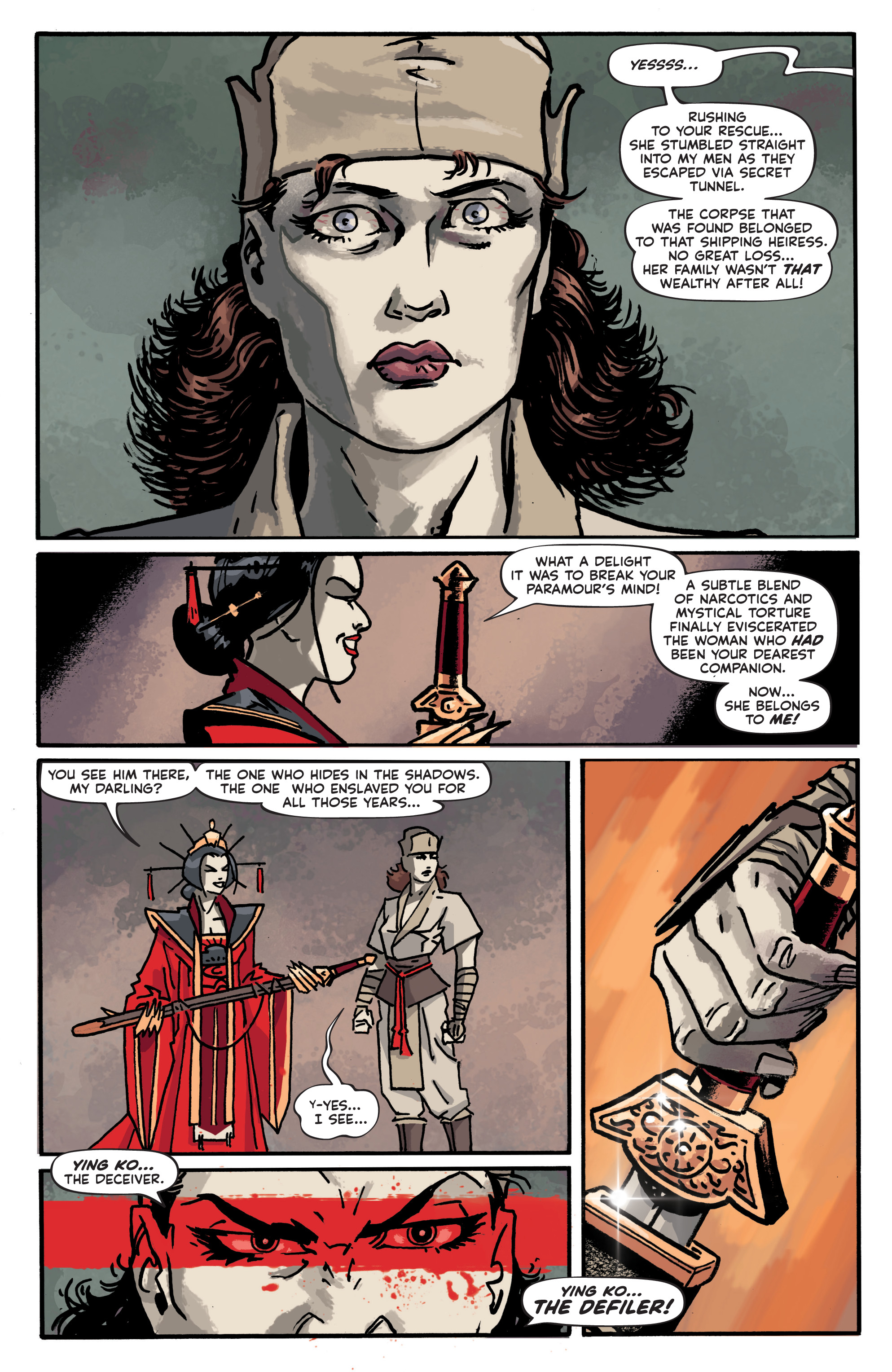 Read online The Shadow: The Death of Margot Lane comic -  Issue #5 - 7