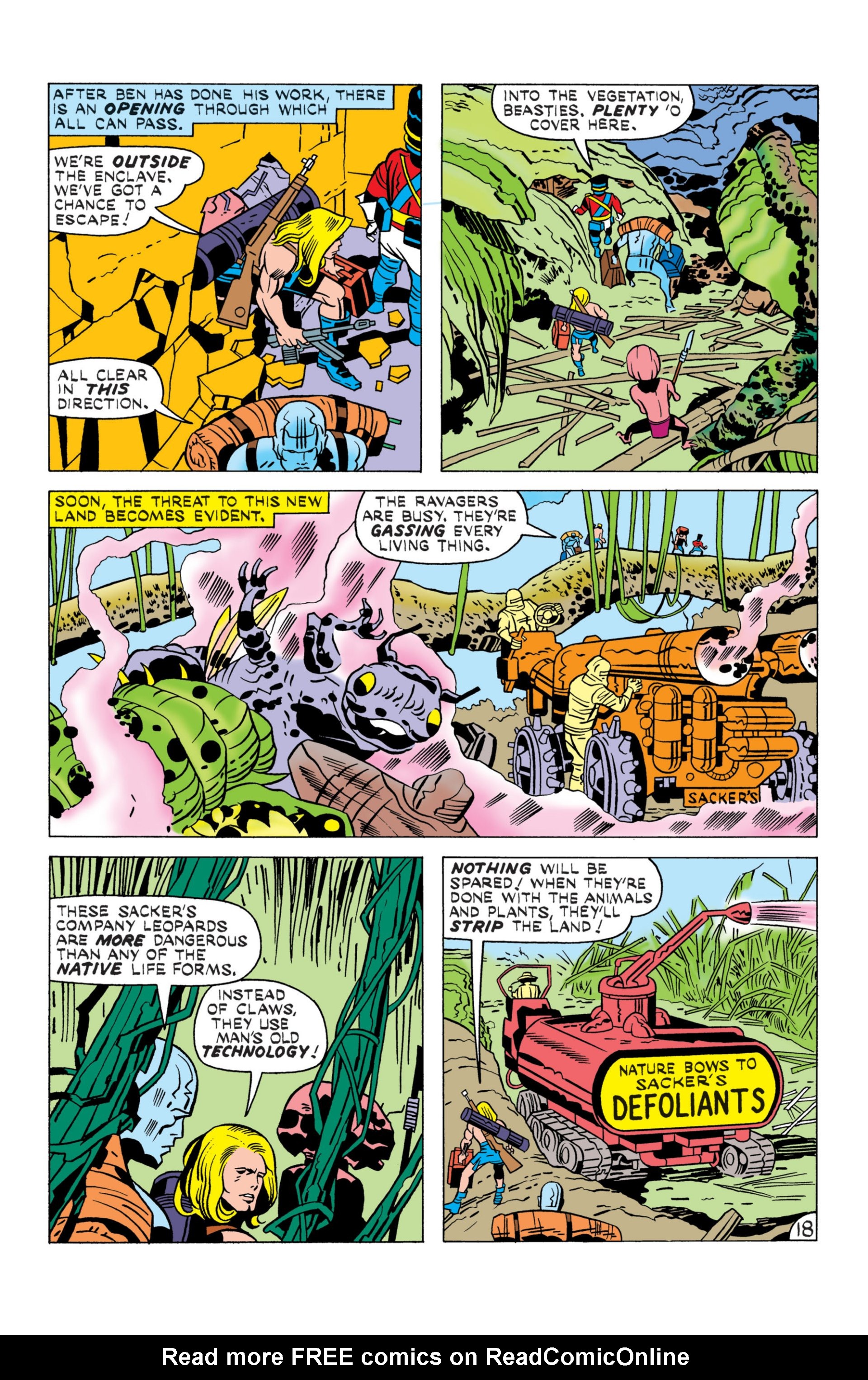 Read online Kamandi, The Last Boy On Earth comic -  Issue #27 - 18