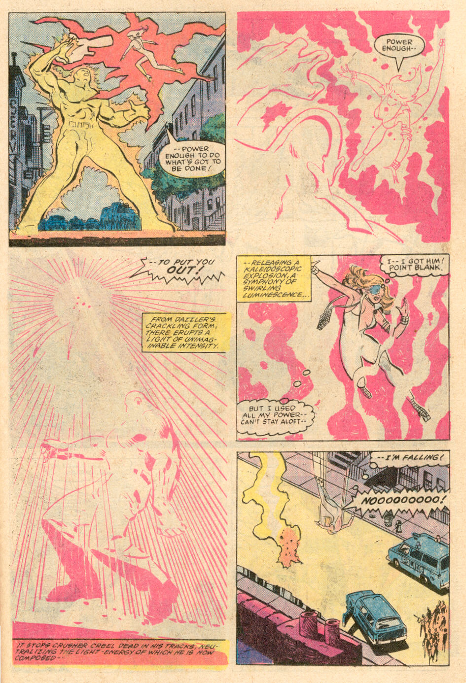 Read online Dazzler (1981) comic -  Issue #19 - 18