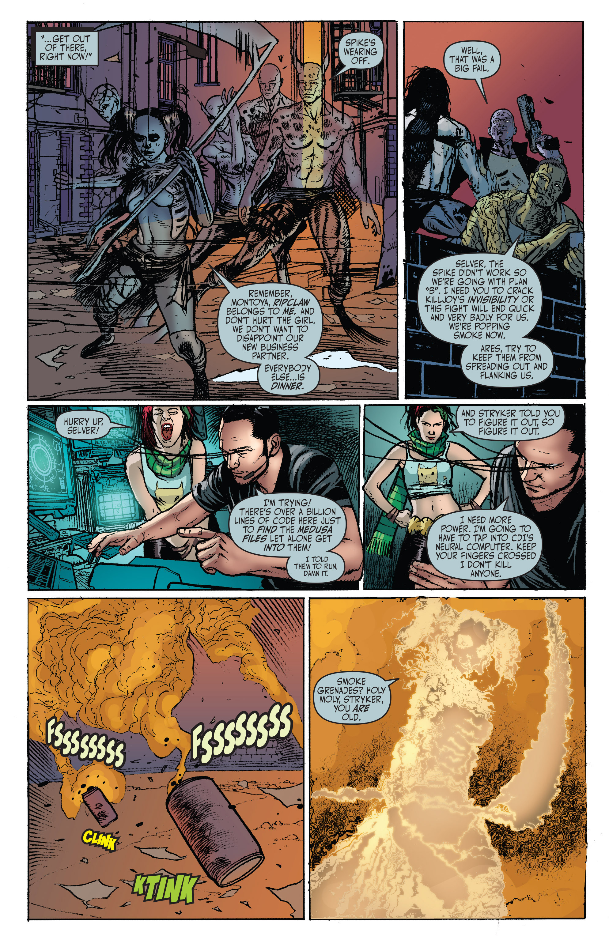 Read online Cyberforce (2012) comic -  Issue #9 - 19
