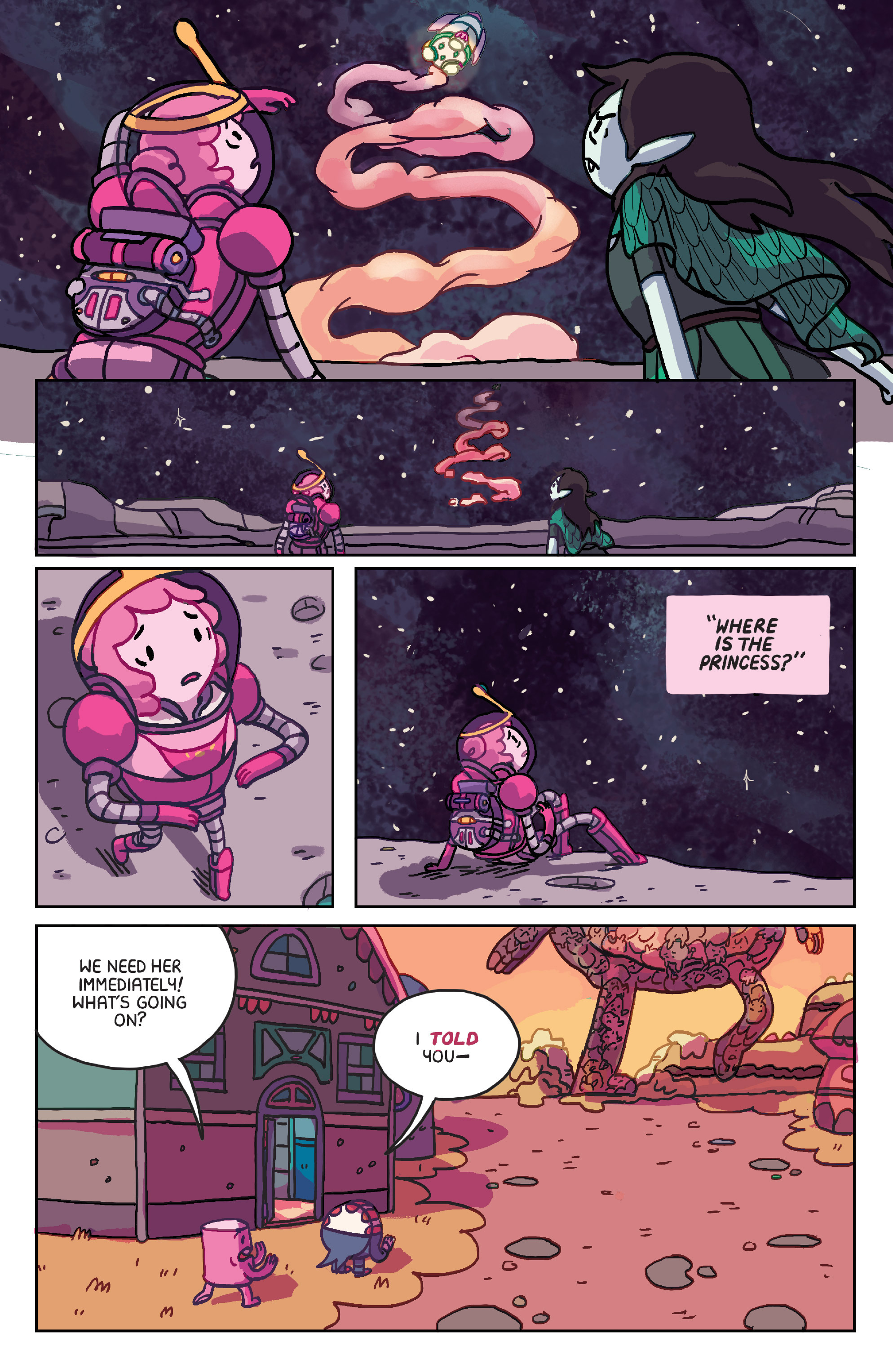 Read online Adventure Time: Marceline Gone Adrift comic -  Issue #5 - 21
