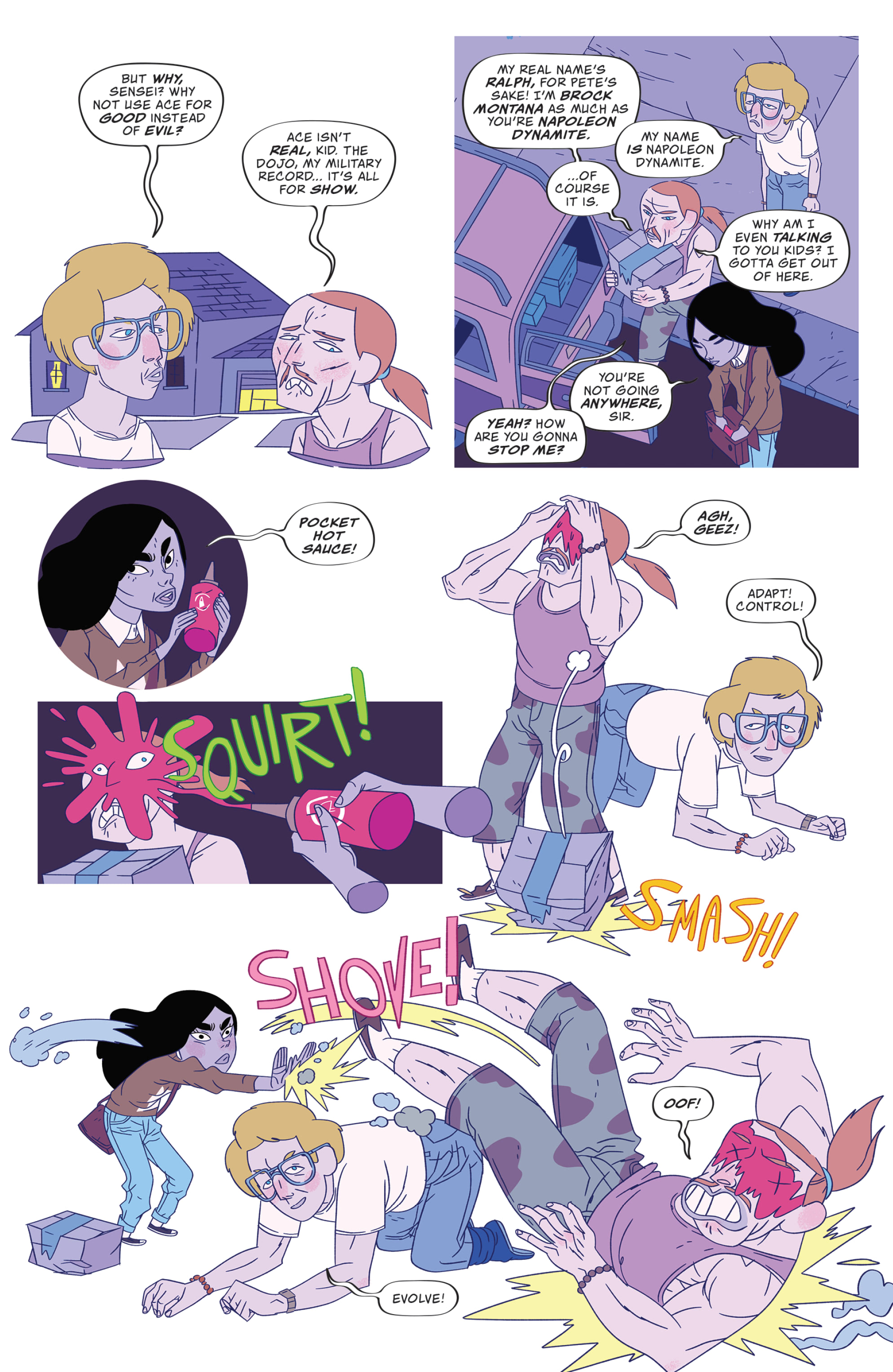 Read online Napoleon Dynamite comic -  Issue #4 - 16