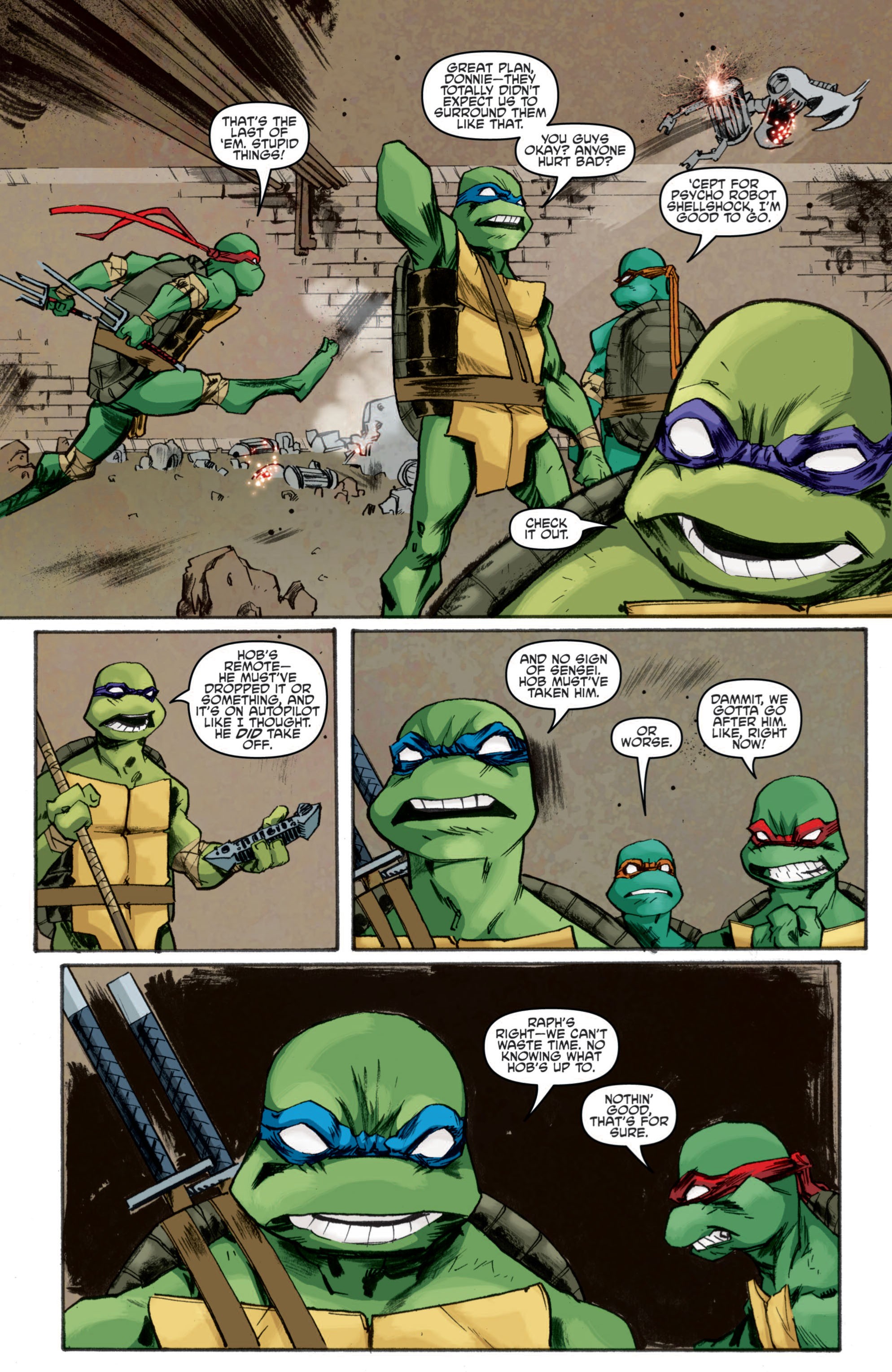 Read online Teenage Mutant Ninja Turtles (2011) comic -  Issue #8 - 21