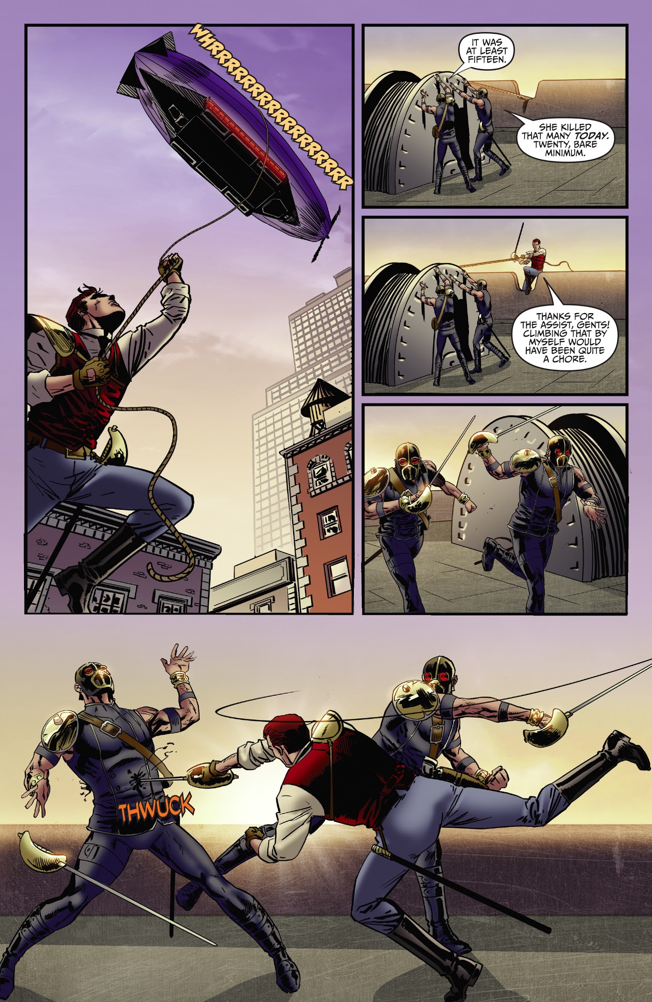 Read online Legenderry: Vampirella comic -  Issue #5 - 13