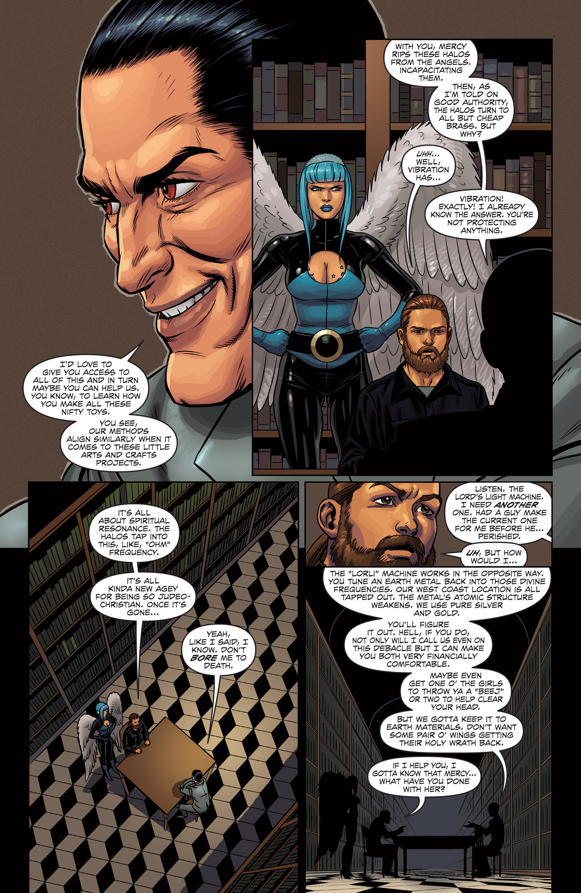 Read online Mercy Sparx (2013) comic -  Issue #5 - 8
