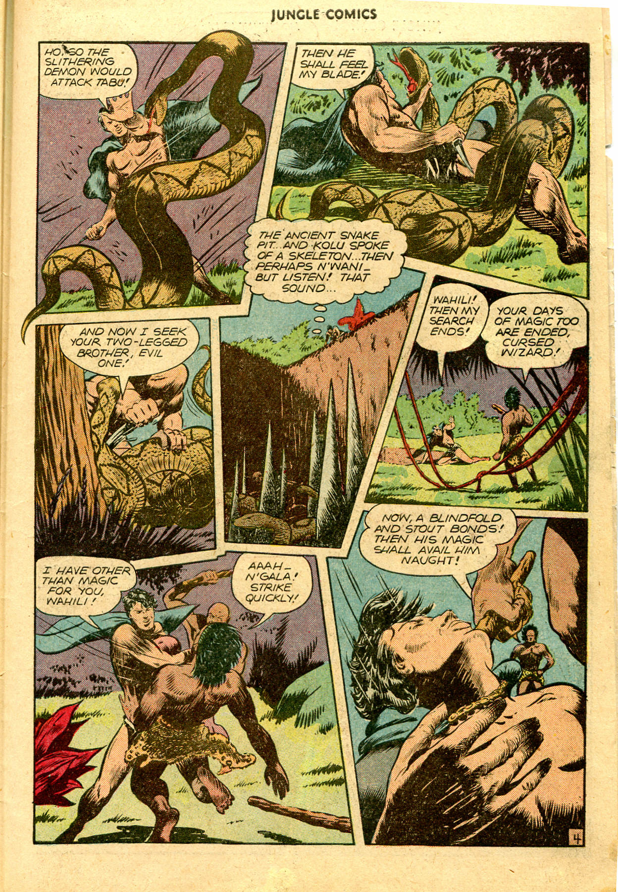 Read online Jungle Comics comic -  Issue #84 - 40