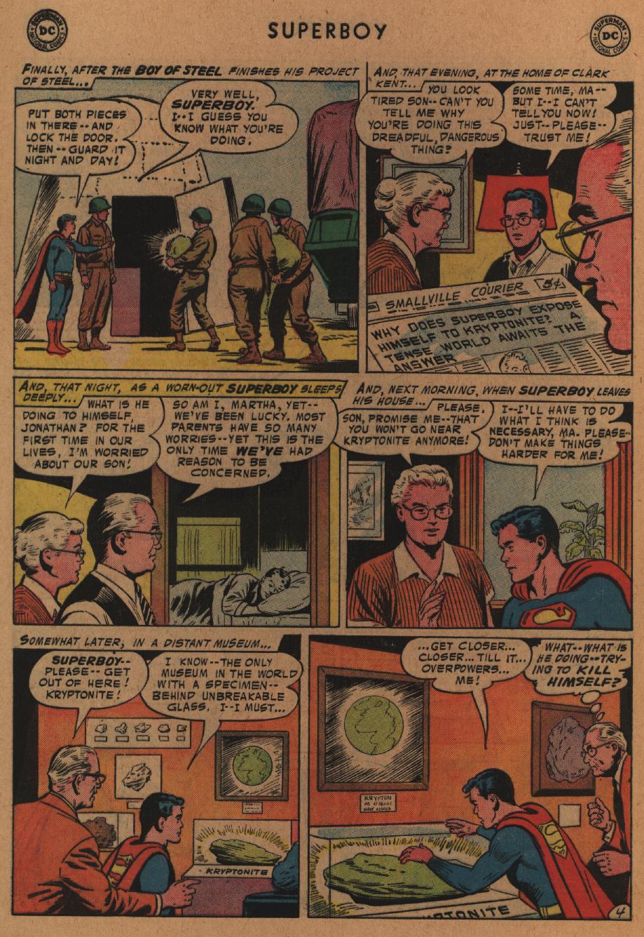 Read online Superboy (1949) comic -  Issue #58 - 24