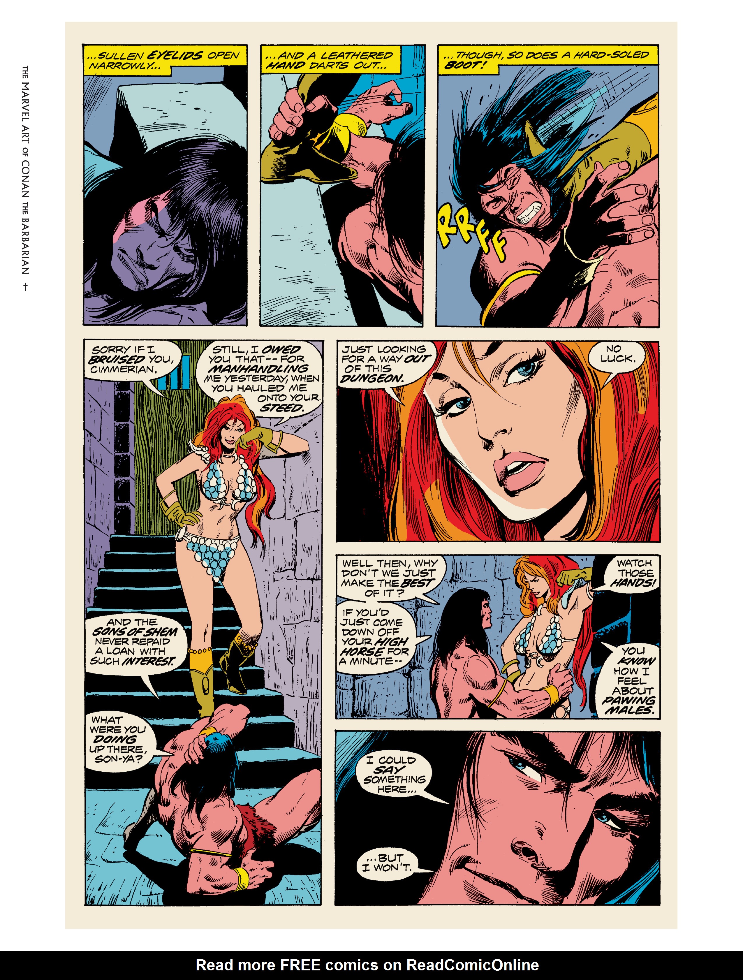 Read online Marvel Art of Conan the Barbarian comic -  Issue # TPB (Part 1) - 61