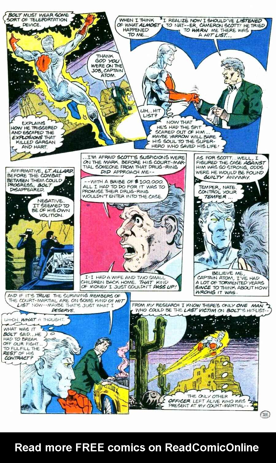Read online Captain Atom (1987) comic -  Issue #9 - 19