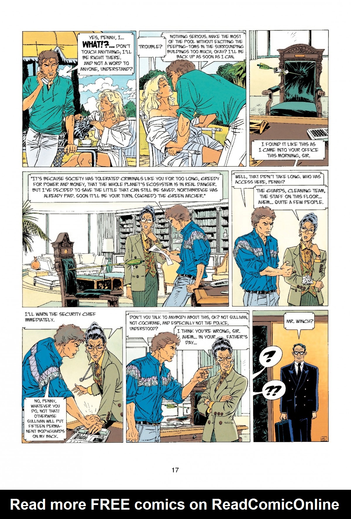 Read online Largo Winch comic -  Issue # TPB 2 - 17