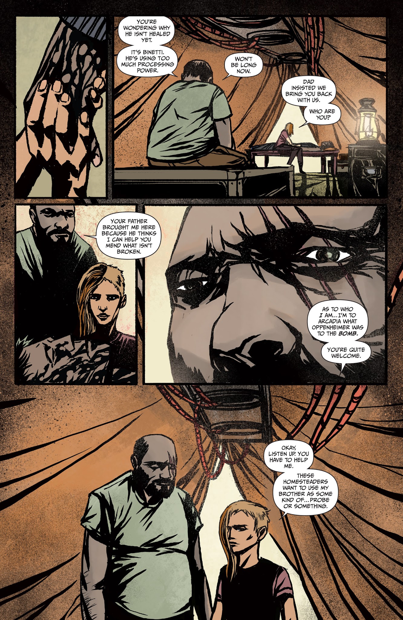 Read online Arcadia comic -  Issue #5 - 15