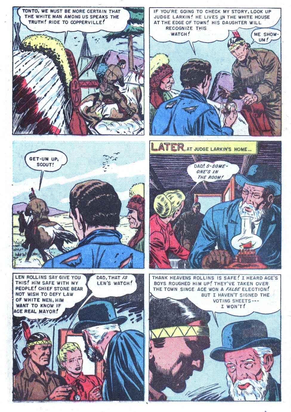 Read online Lone Ranger's Companion Tonto comic -  Issue #5 - 24
