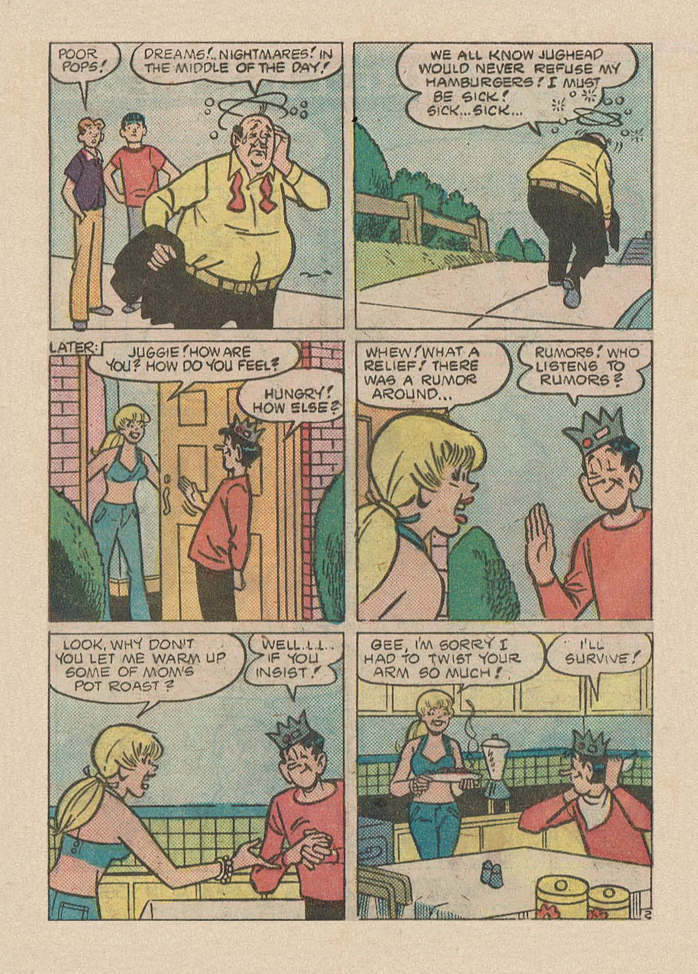 Read online Archie's Double Digest Magazine comic -  Issue #29 - 132