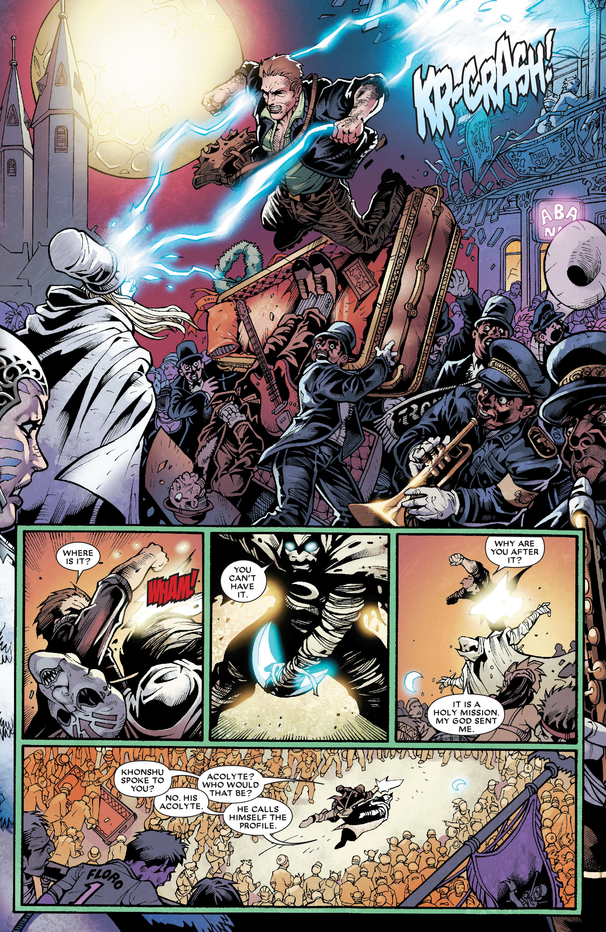 Read online Moon Knight by Huston, Benson & Hurwitz Omnibus comic -  Issue # TPB (Part 12) - 16