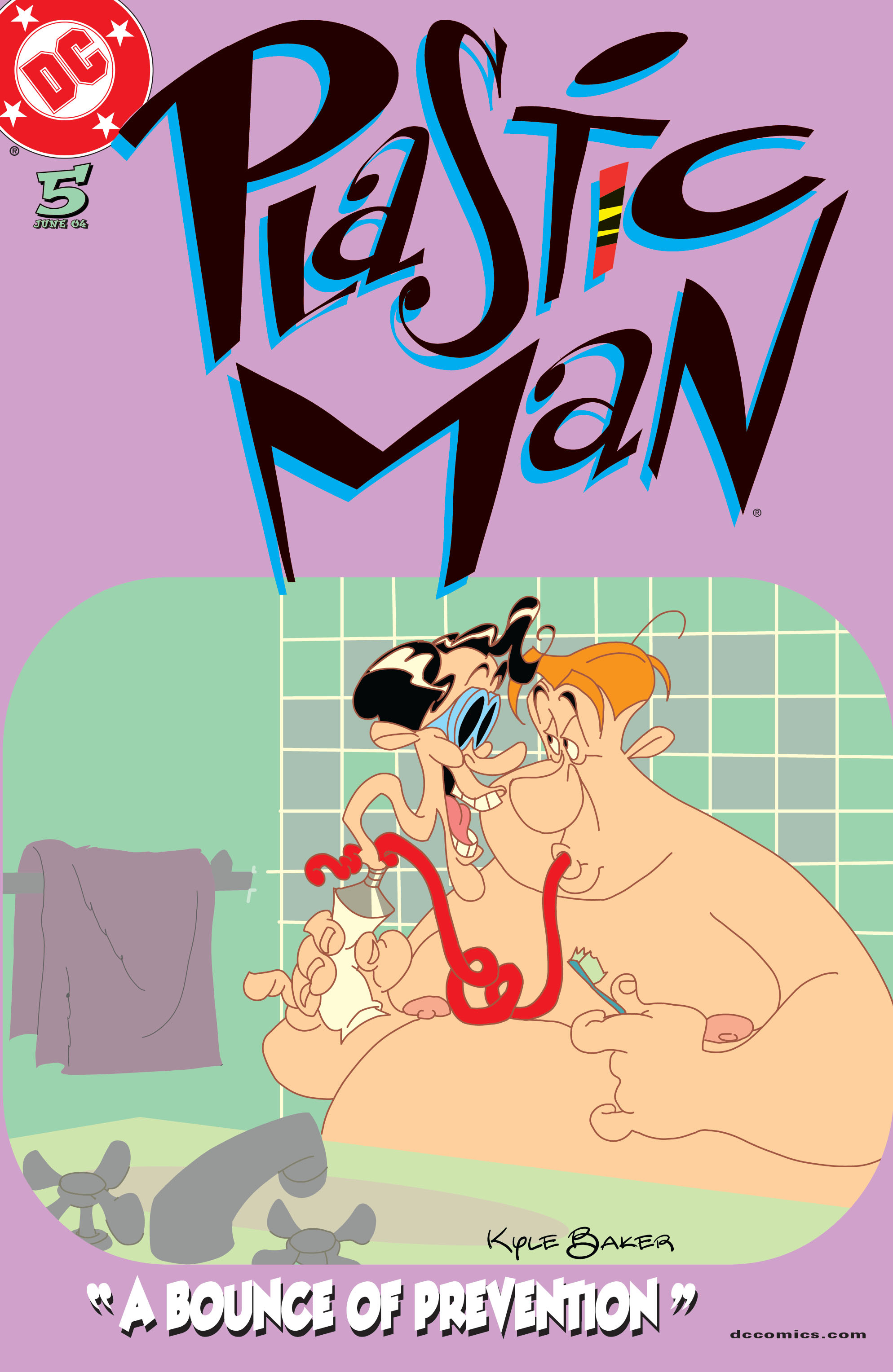 Read online Plastic Man (2004) comic -  Issue #5 - 1