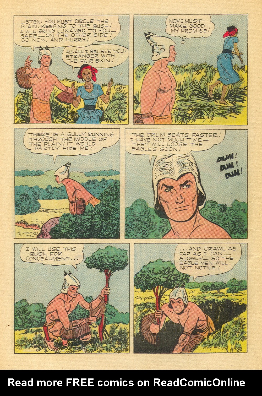 Read online Tarzan (1948) comic -  Issue #75 - 12