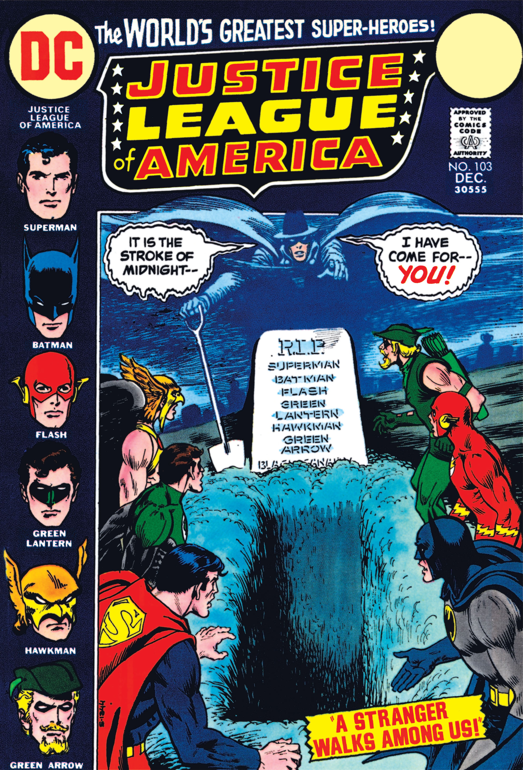 Read online Justice League of America (1960) comic -  Issue #103 - 1