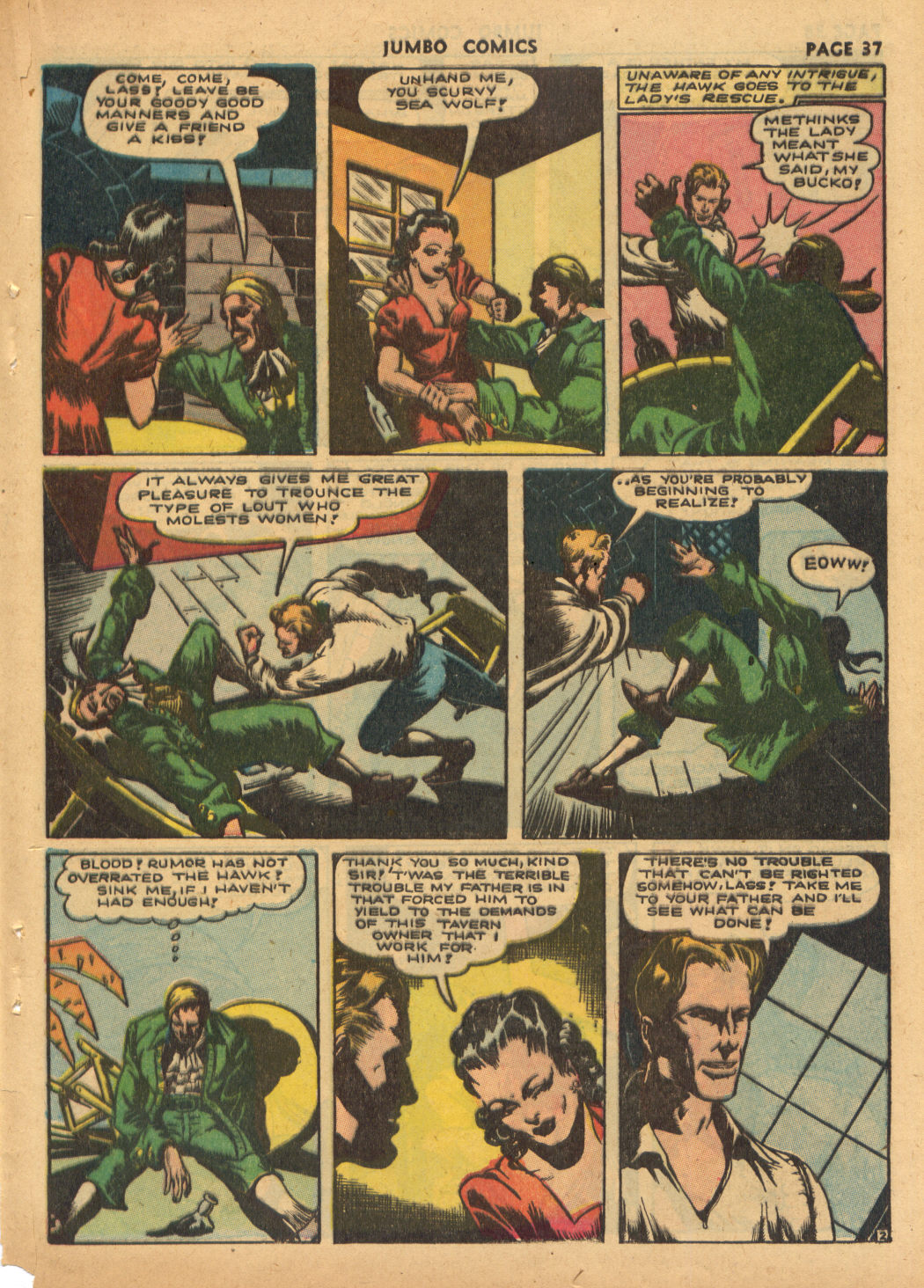 Read online Jumbo Comics comic -  Issue #45 - 39