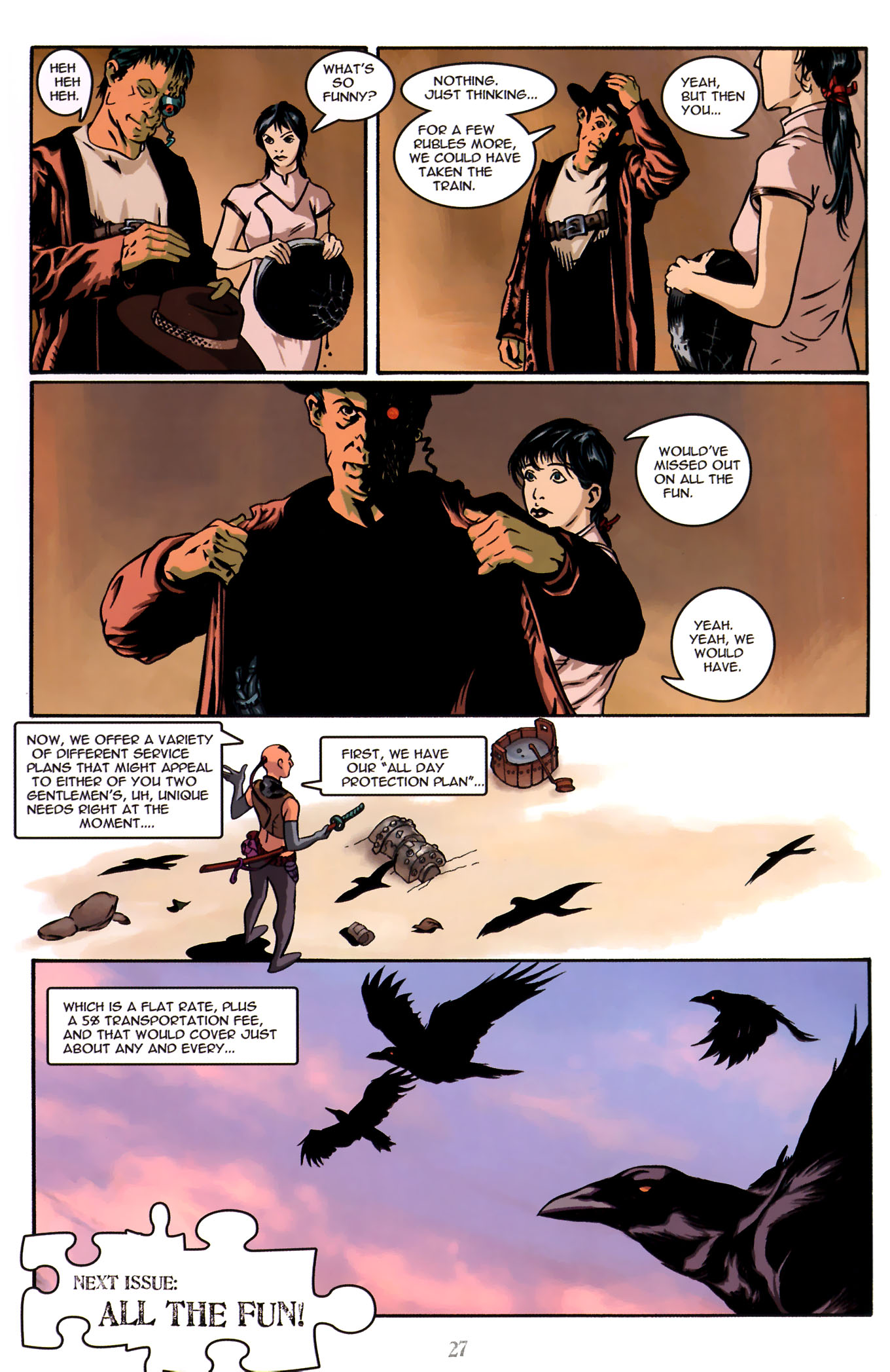 Read online Robotika: For A Few Rubles More comic -  Issue #1 & 2 - 27