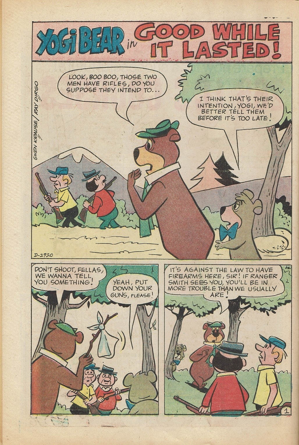 Read online Yogi Bear (1970) comic -  Issue #12 - 8