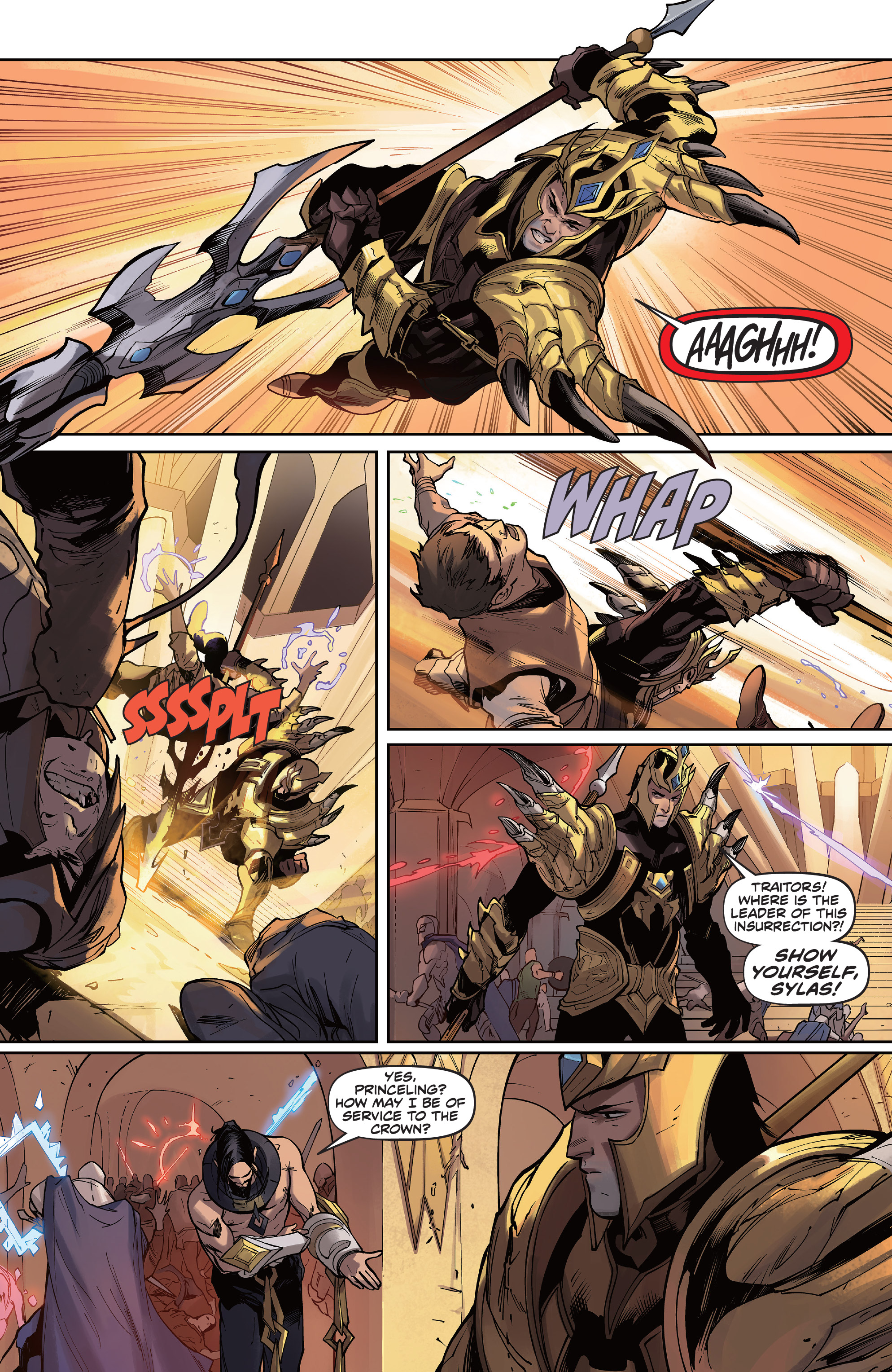 Read online League of Legends: Lux comic -  Issue #4 - 6