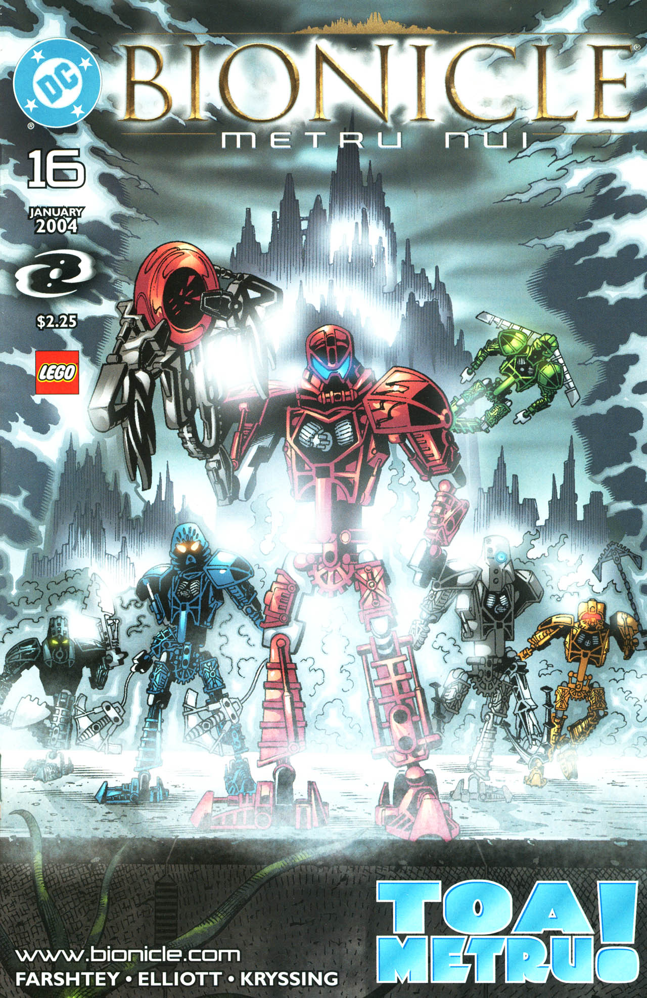 Read online Bionicle comic -  Issue #16 - 1