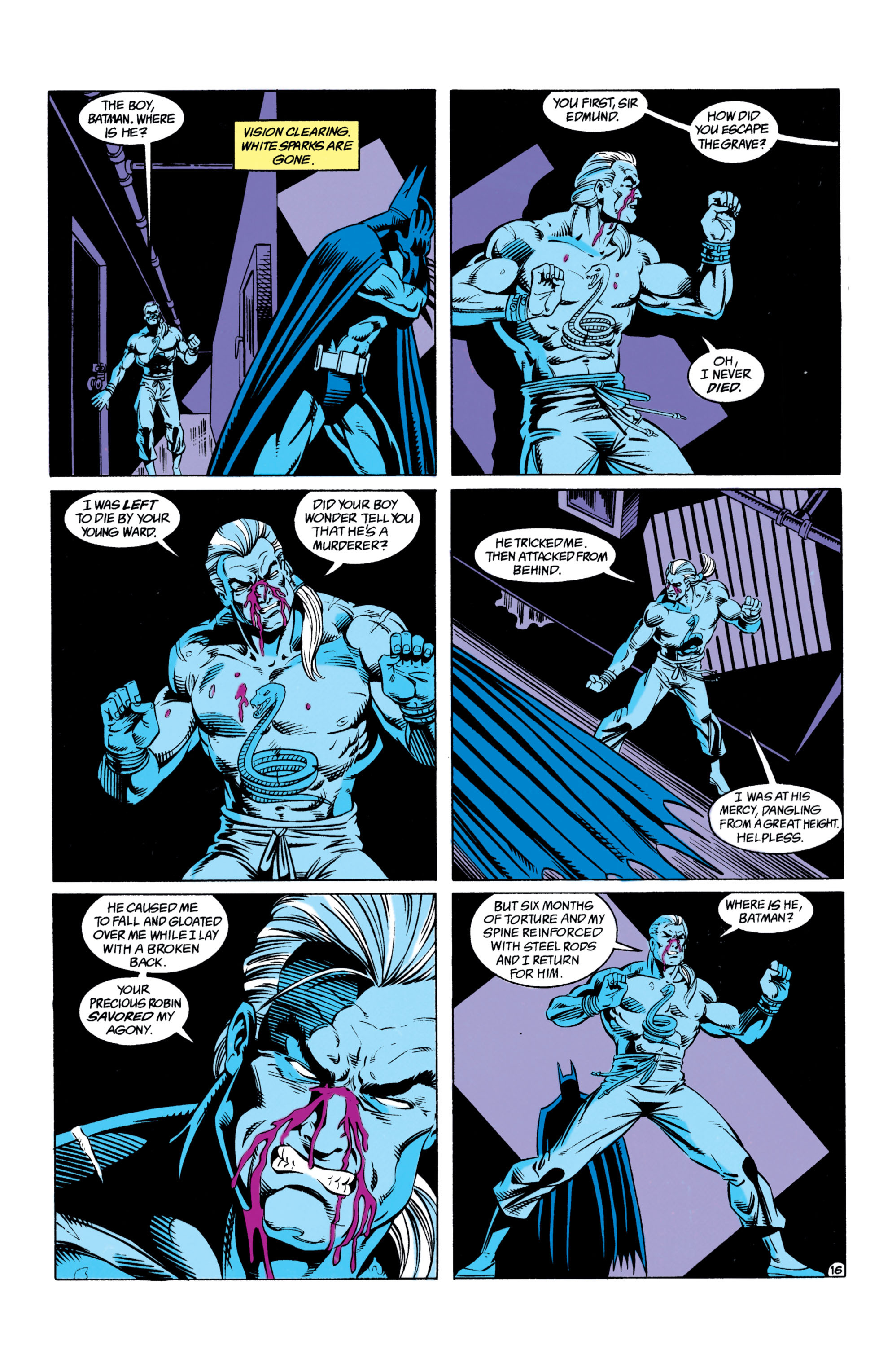 Read online Batman (1940) comic -  Issue #469 - 17