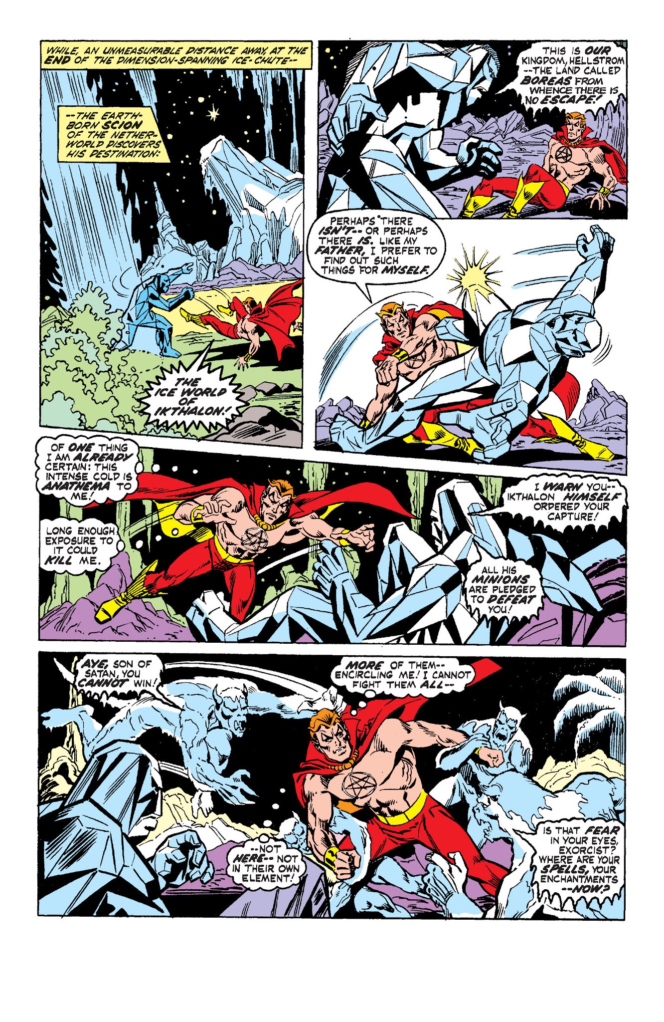 Read online Son of Satan Classic comic -  Issue # TPB (Part 1) - 97