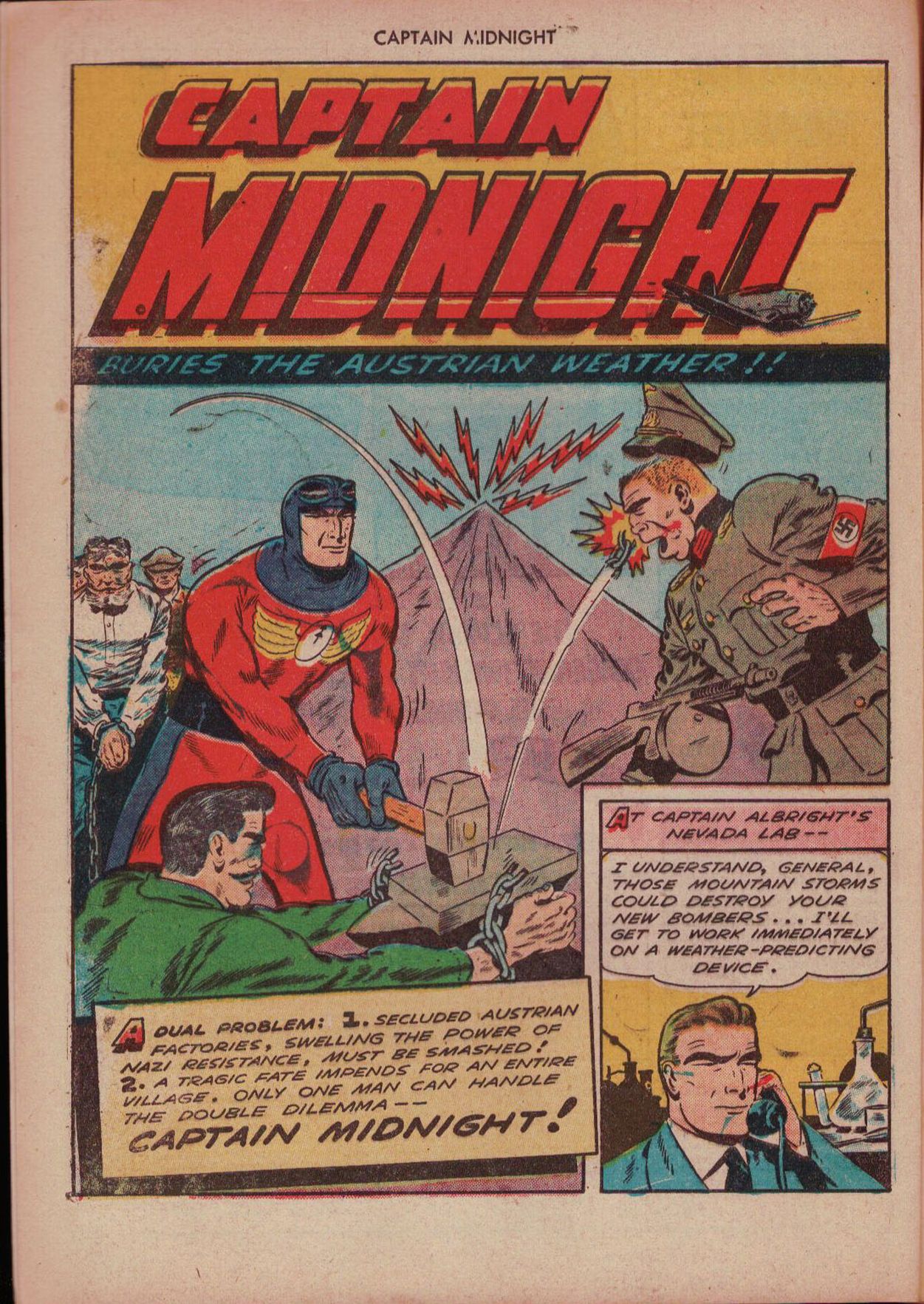 Read online Captain Midnight (1942) comic -  Issue #16 - 4