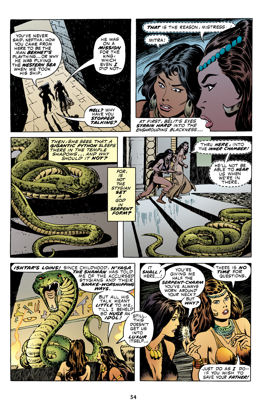 Read online The Chronicles of Conan comic -  Issue # TPB 11 (Part 1) - 55