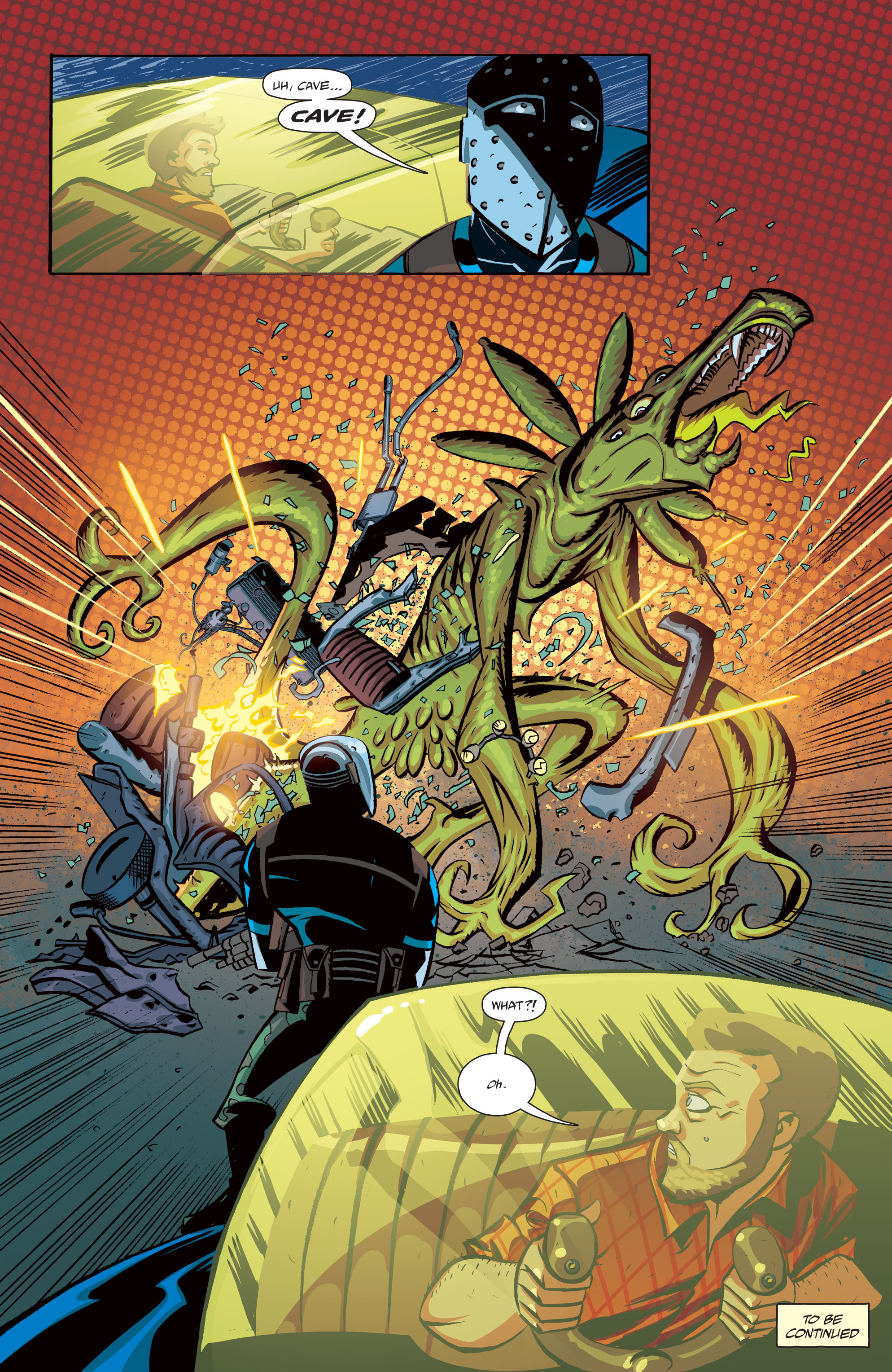 Read online Cave Carson Has a Cybernetic Eye comic -  Issue #2 - 24