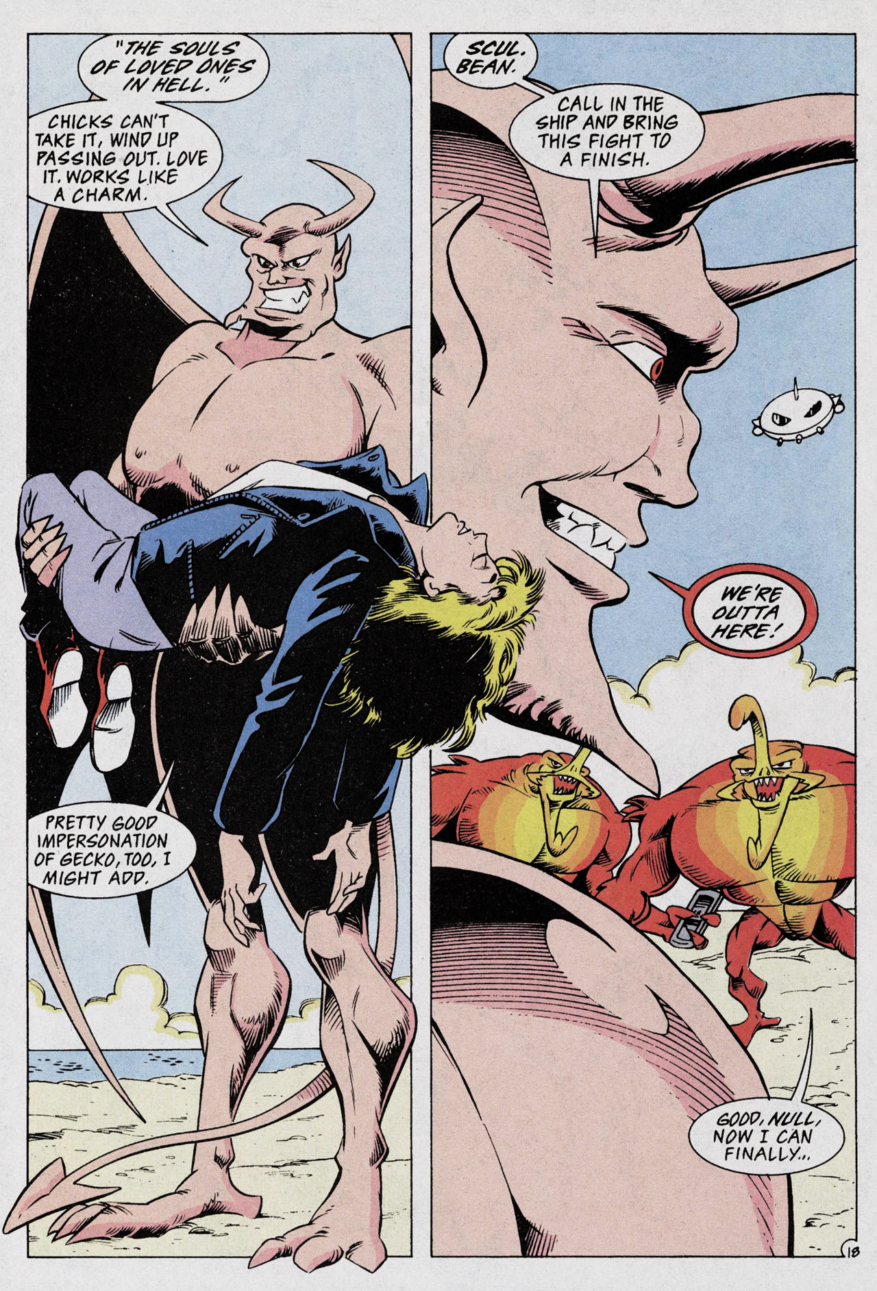 Read online Teenage Mutant Ninja Turtles Adventures (1989) comic -  Issue #56 - 18