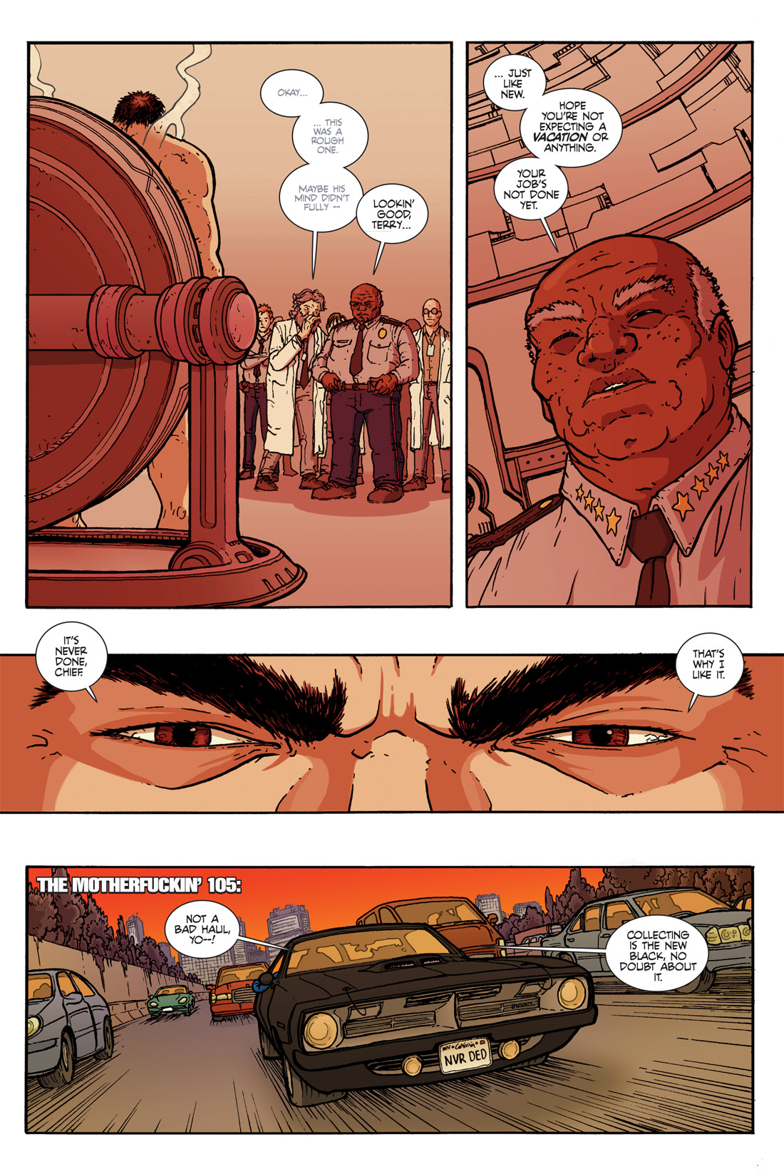 Read online Officer Downe: Bigger, Better, Bastard Edition comic -  Issue # TPB - 50