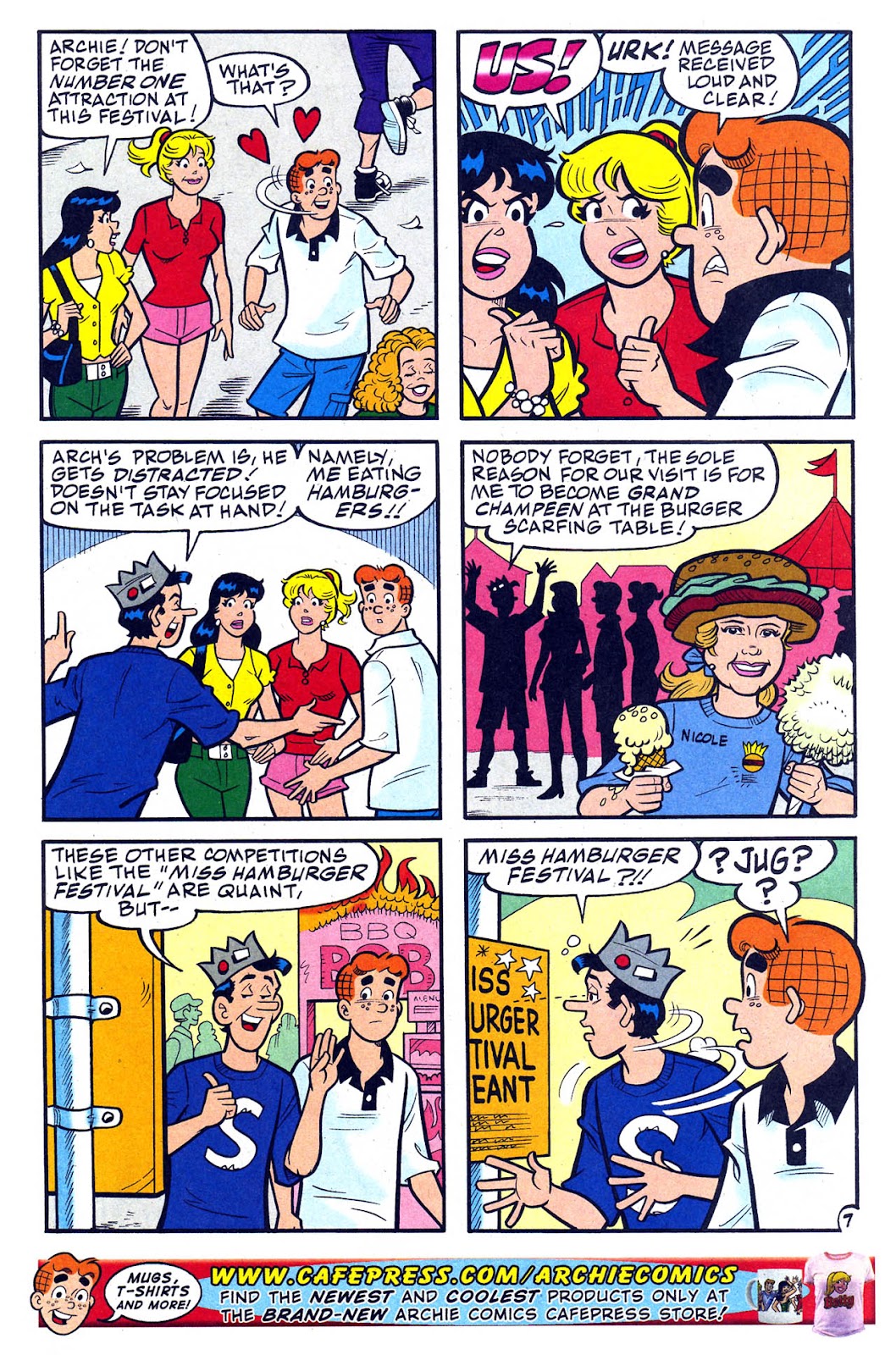 Archie's Pal Jughead Comics issue 182 - Page 8