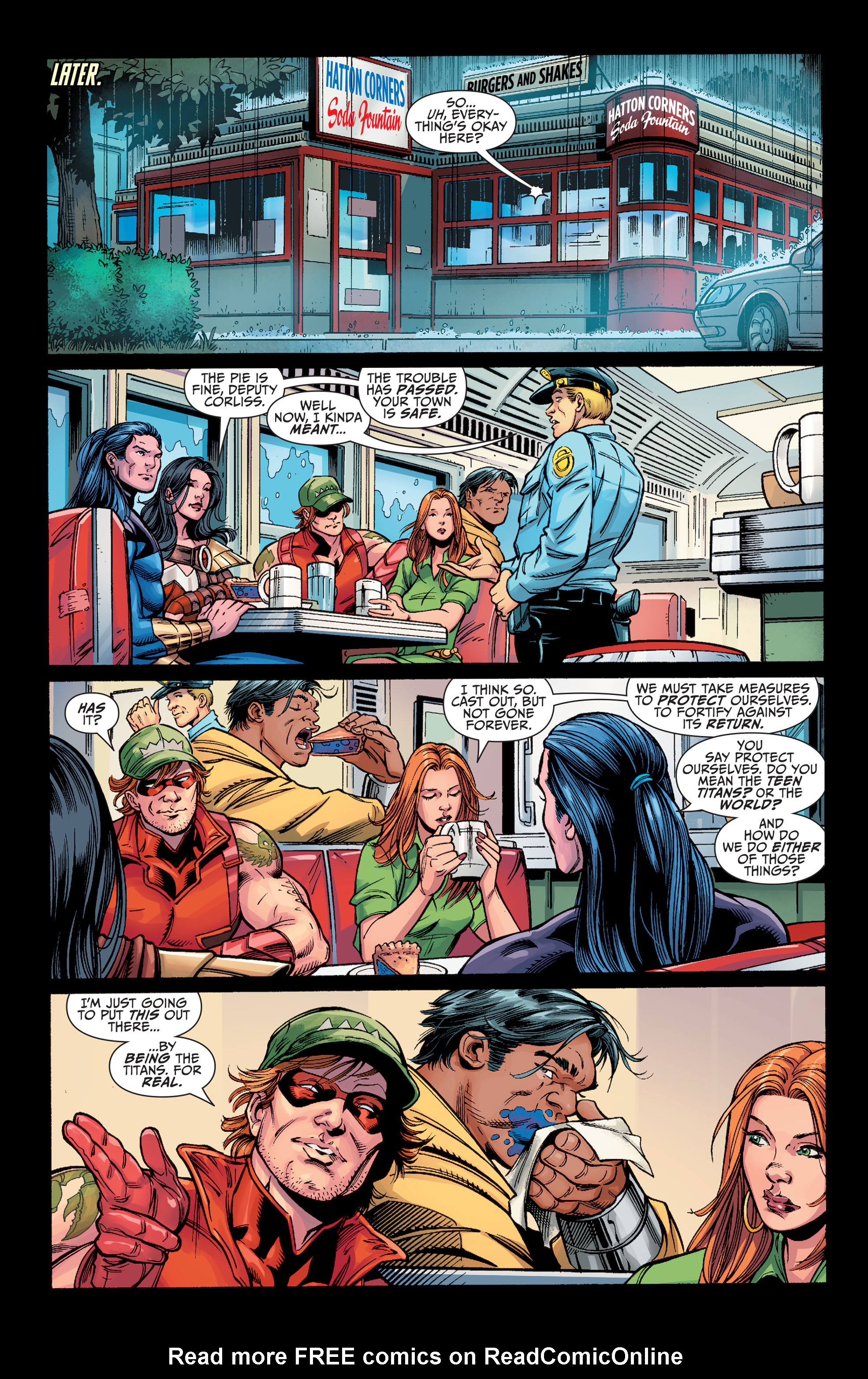 Read online Titans Hunt comic -  Issue #8 - 22