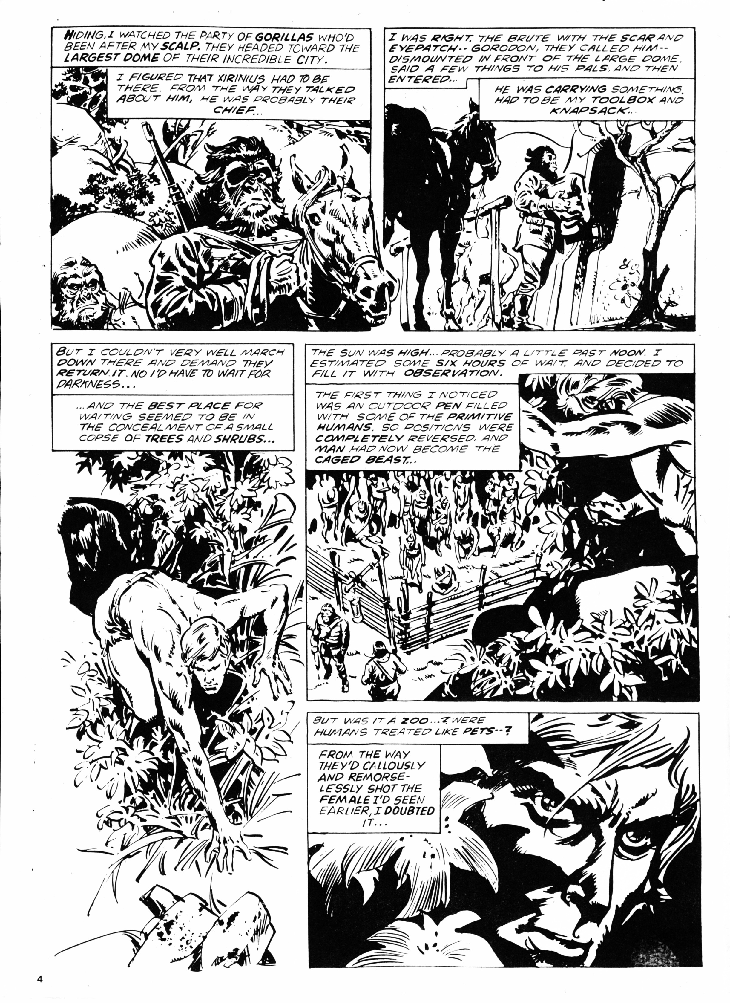 Read online Planet of the Apes (1974) comic -  Issue #32 - 4