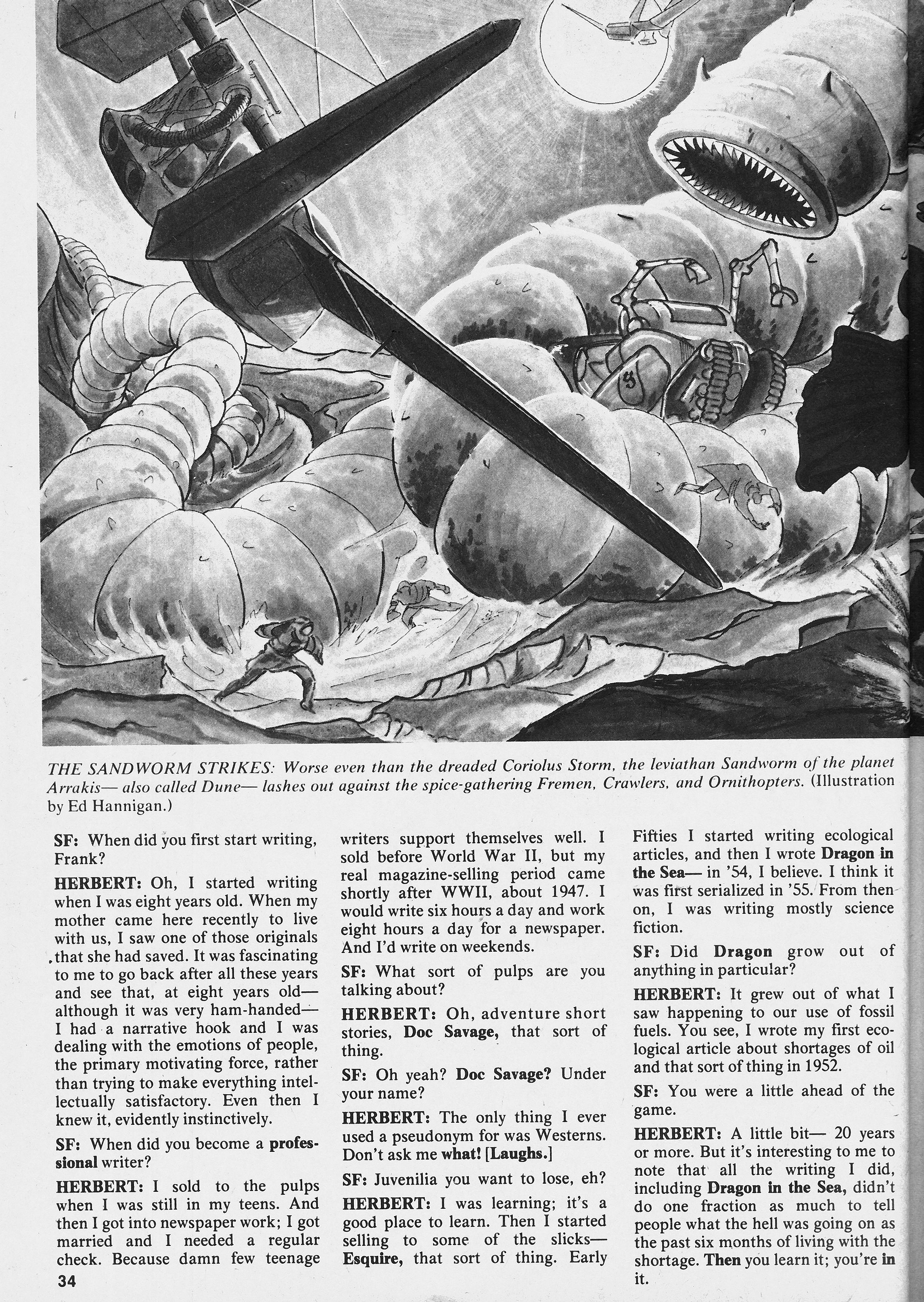 Read online Unknown Worlds of Science Fiction comic -  Issue #3 - 34