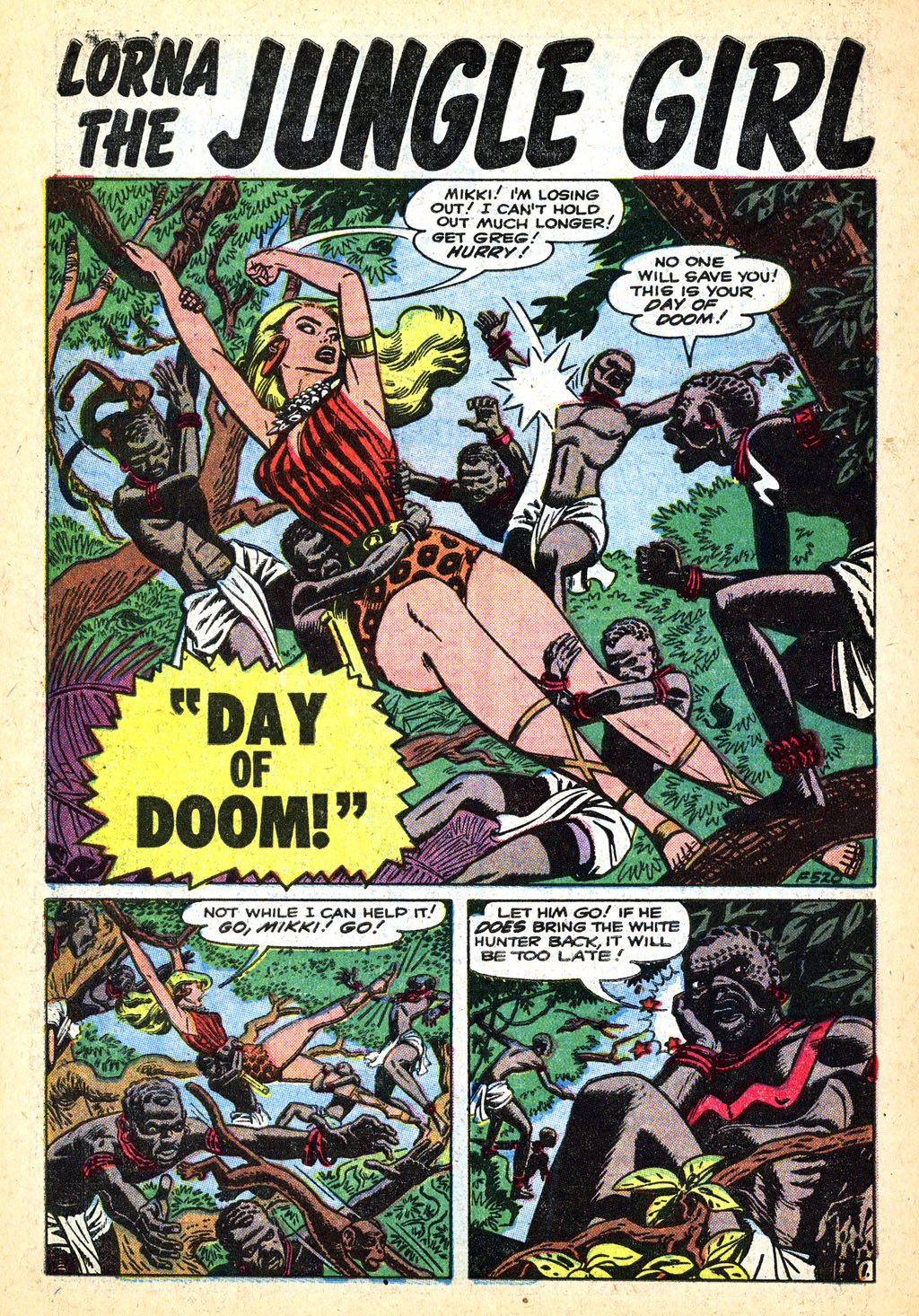 Read online Lorna, The Jungle Girl comic -  Issue #12 - 10