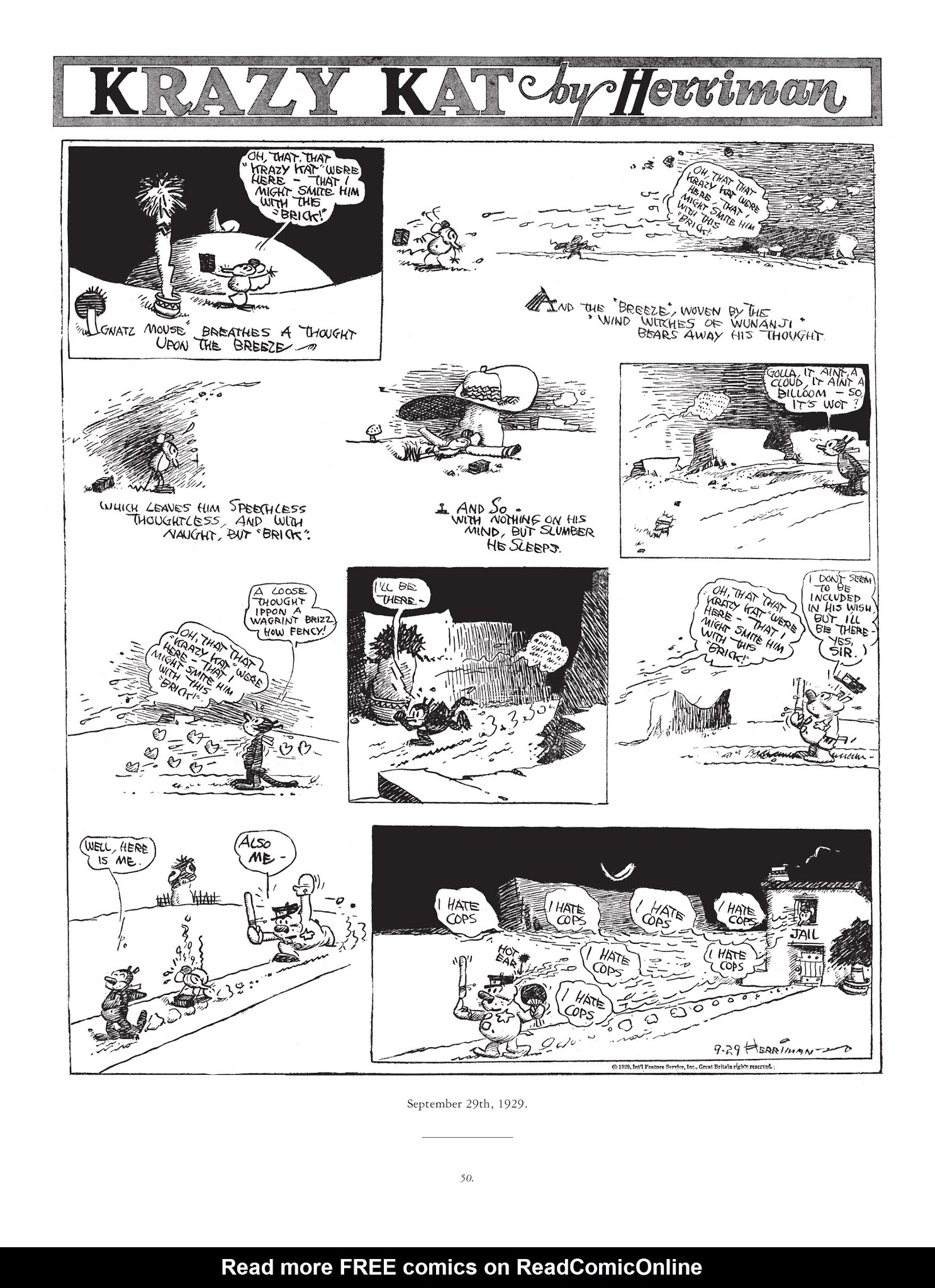Read online Krazy & Ignatz comic -  Issue # TPB 6 - 48